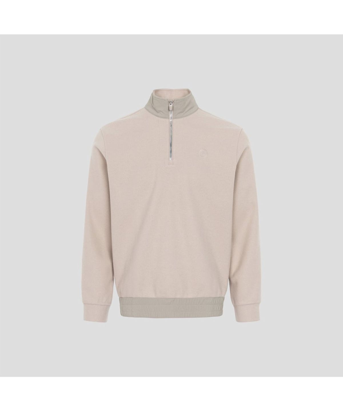 빈폴골프(BEANPOLE GOLF) 남성 반집업 티셔츠  베이지