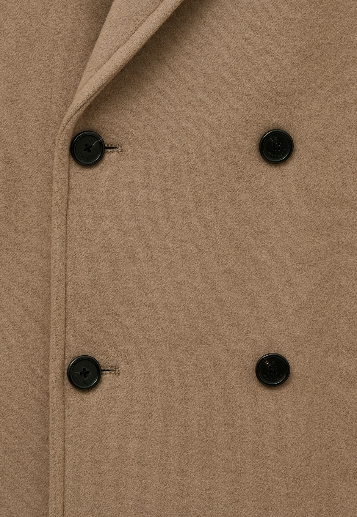 지오송지오(ZIOSONGZIO) 더블 브레스티드 벨란디 피코트 베이지 ZH6CT616BE