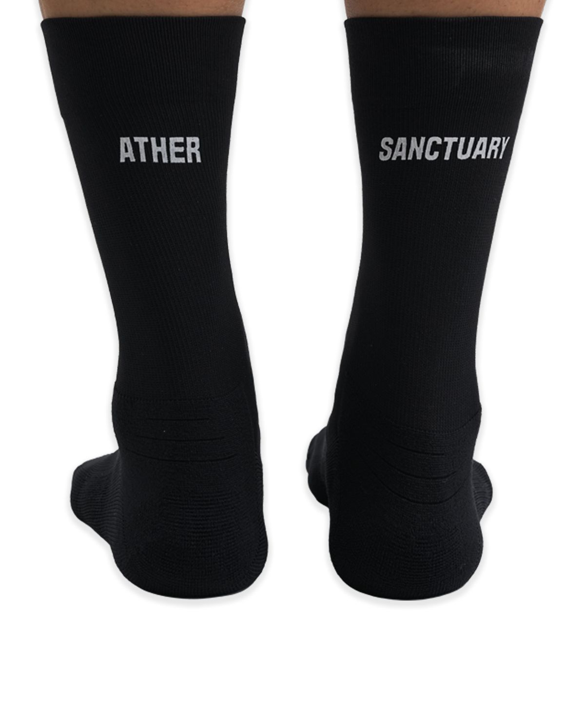 타스 (디아더생츄어리)(TAS (THEATHERSANCTUARY)) 에테르 나일론 러닝 삭스 (블랙)