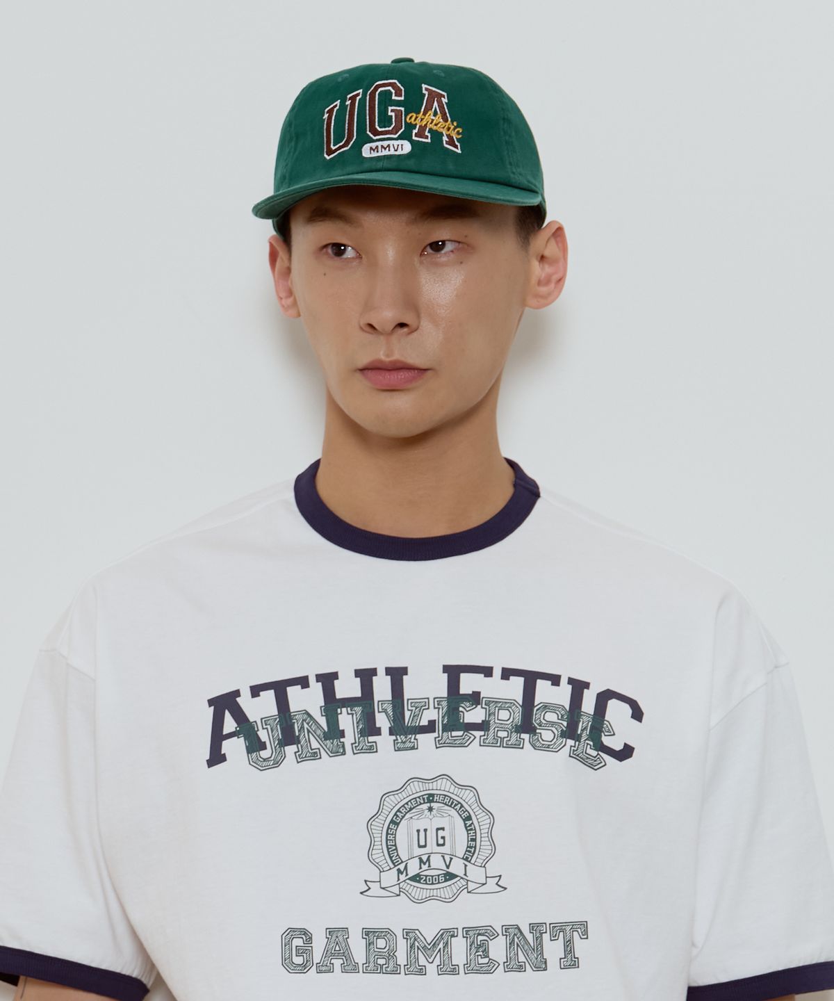 유니버스 가먼트(UNIVERSE GARMENT) UG 애슬래틱 캡_GREEN