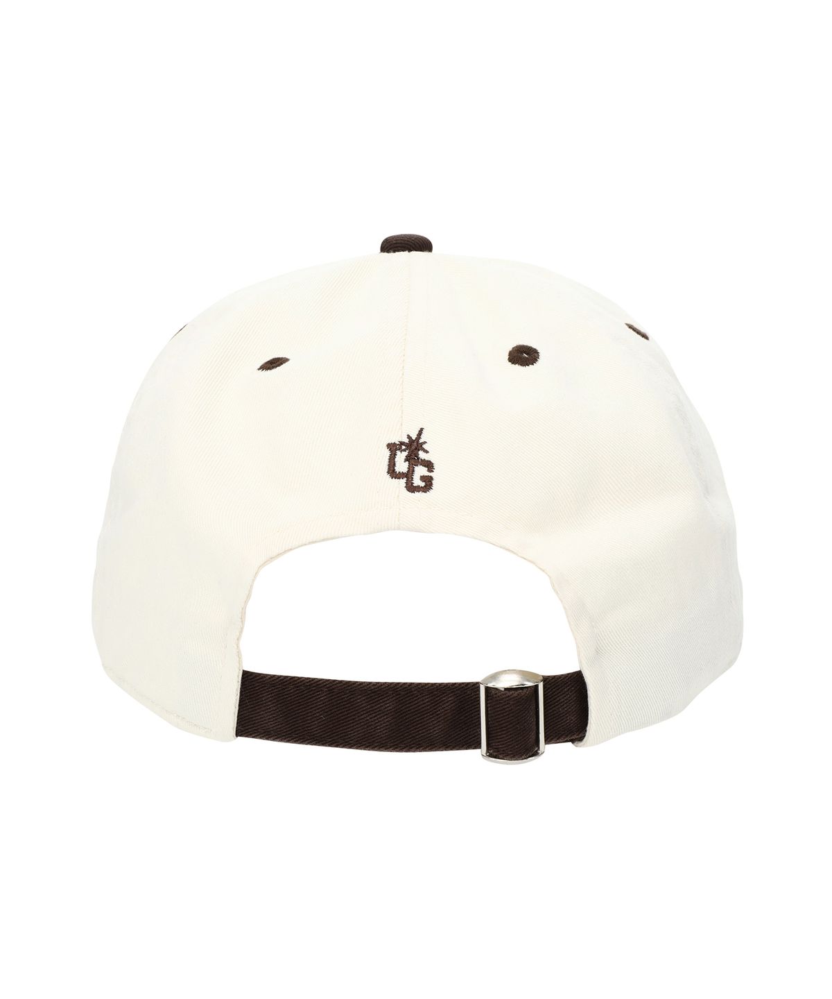 유니버스 가먼트(UNIVERSE GARMENT) UG 투톤 로고 워싱 캡_BROWN