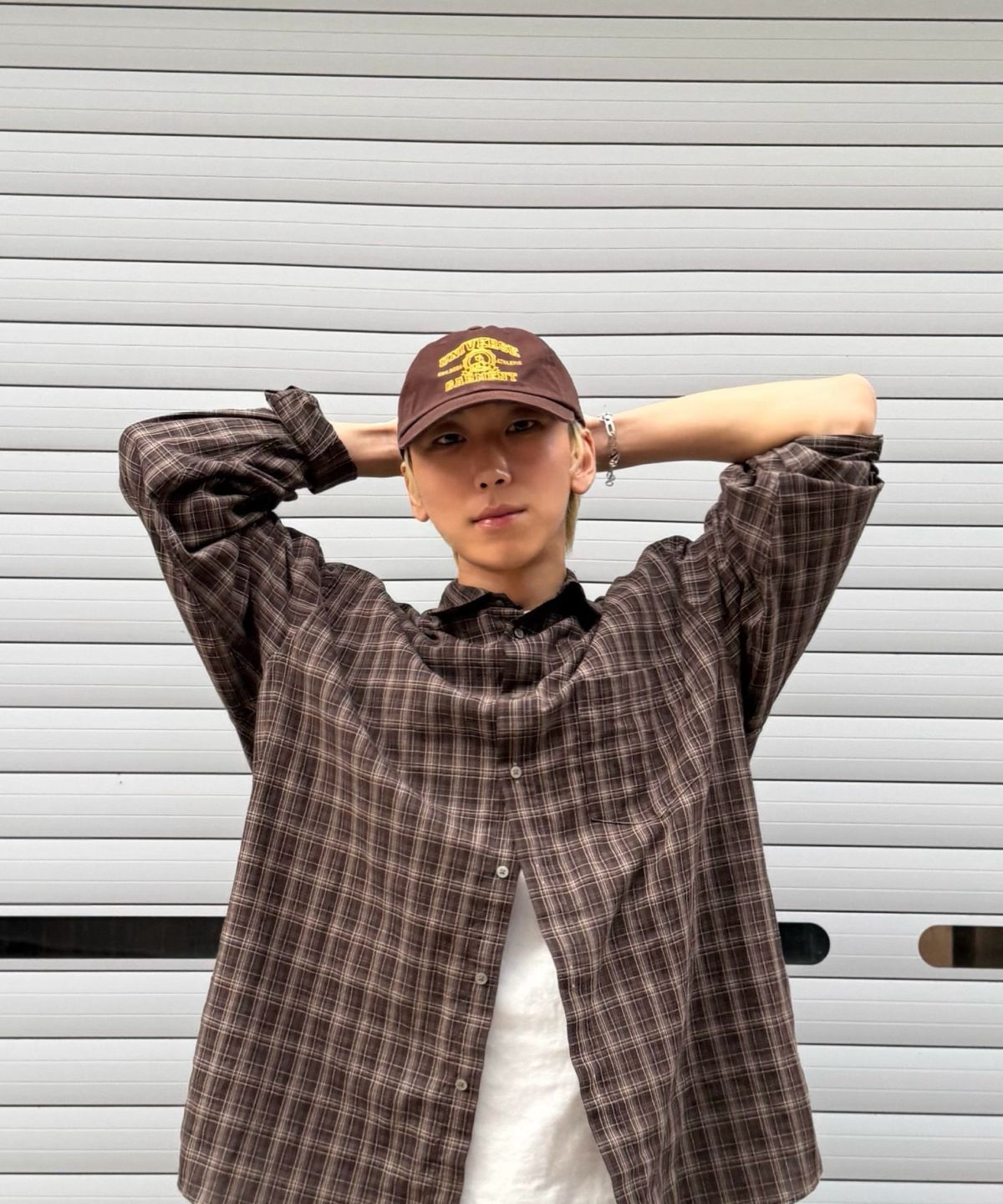 유니버스 가먼트(UNIVERSE GARMENT) UG 심볼 로고 볼캡_BROWN