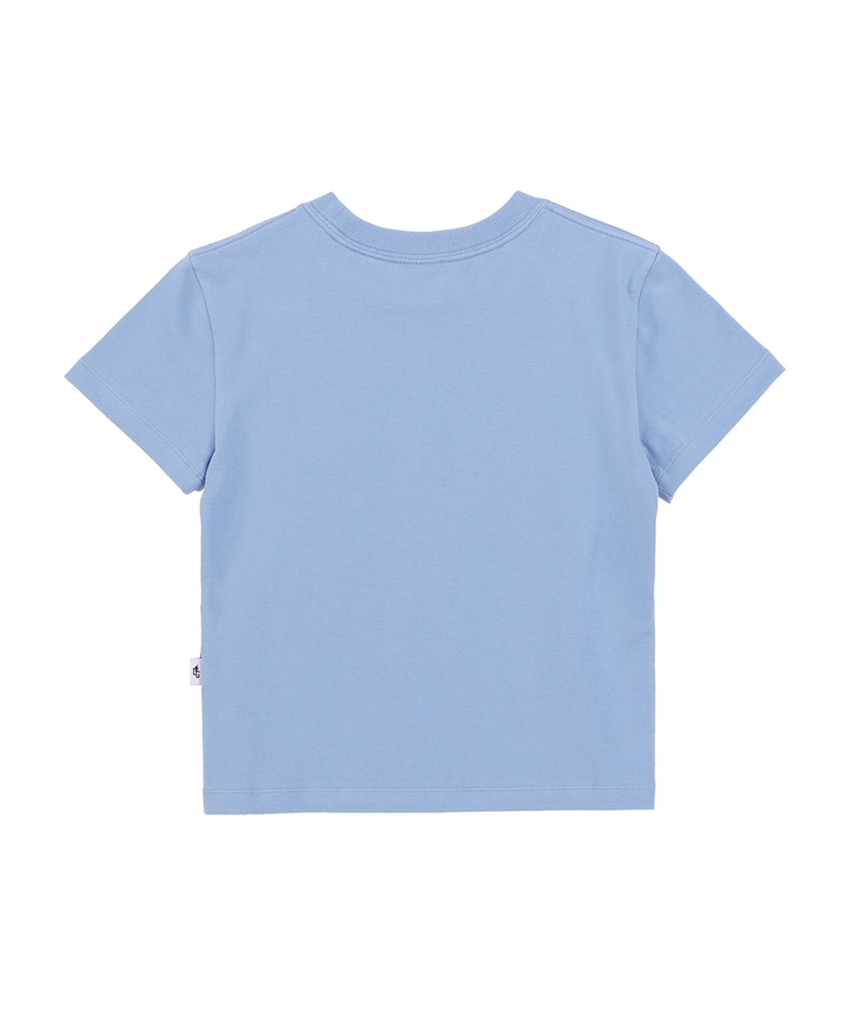 유니버스 가먼트(UNIVERSE GARMENT) UG 네온 블러 슬림 크롭 우먼티셔츠_Light Blue