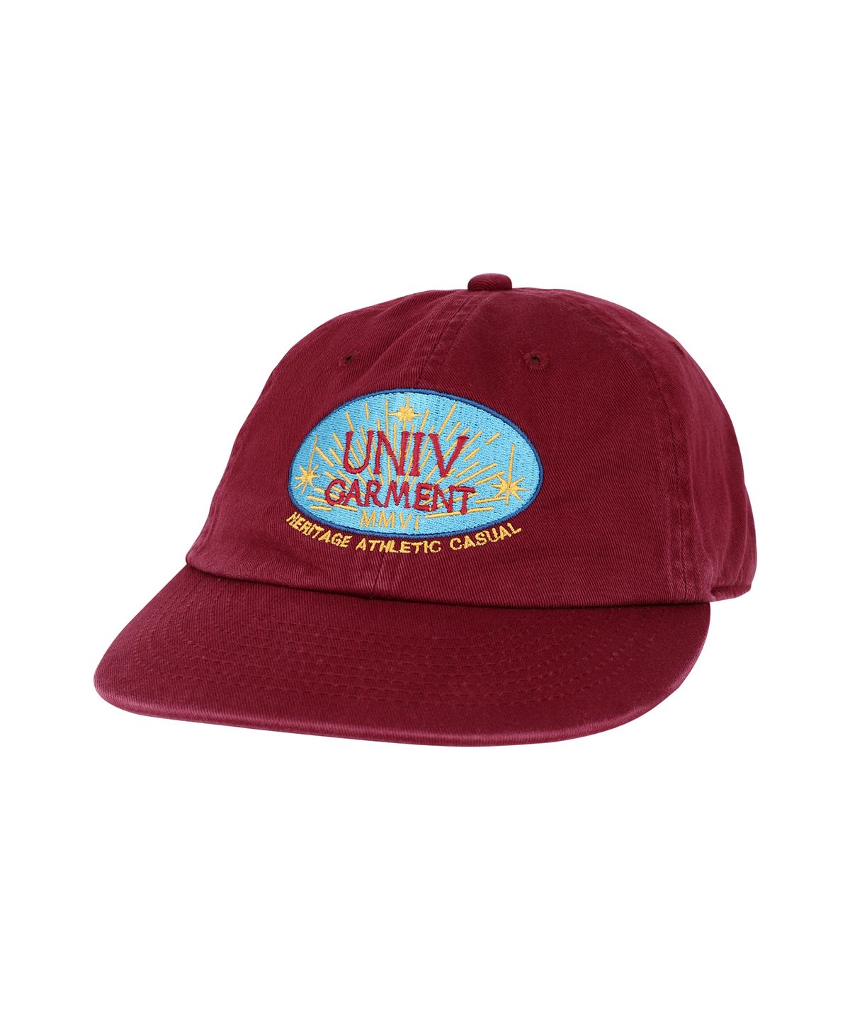 유니버스 가먼트(UNIVERSE GARMENT) UG 선라이트 워싱 캡_Burgundy
