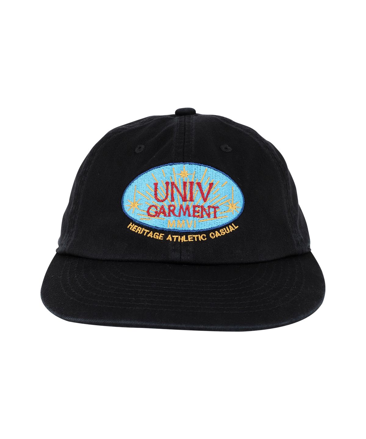 유니버스 가먼트(UNIVERSE GARMENT) UG 선라이트 워싱 캡_Black
