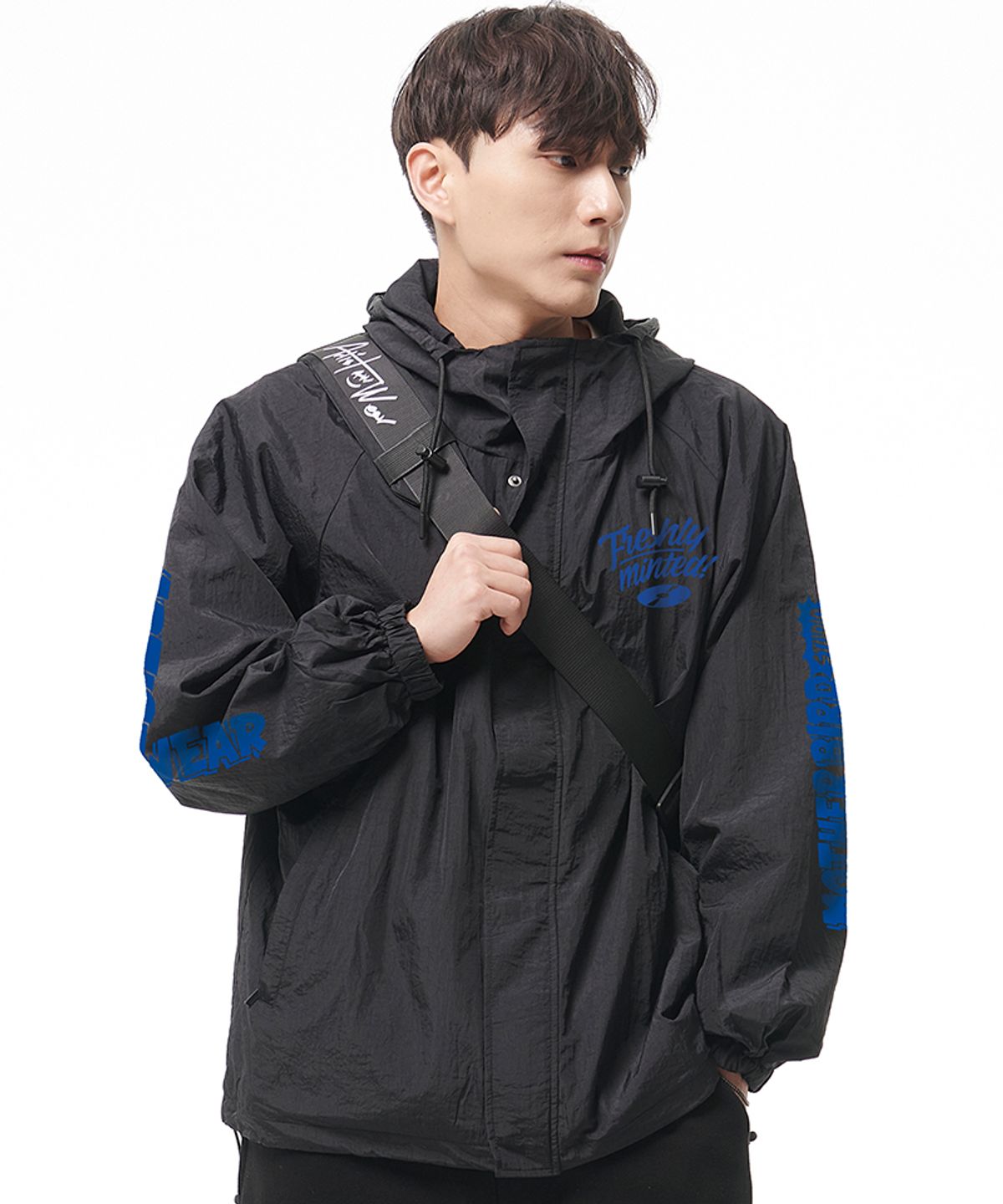 아티스트웨어(ARTISTWEAR) [ATW x 마더버드] 프레슬리민티드 후드 바람막이