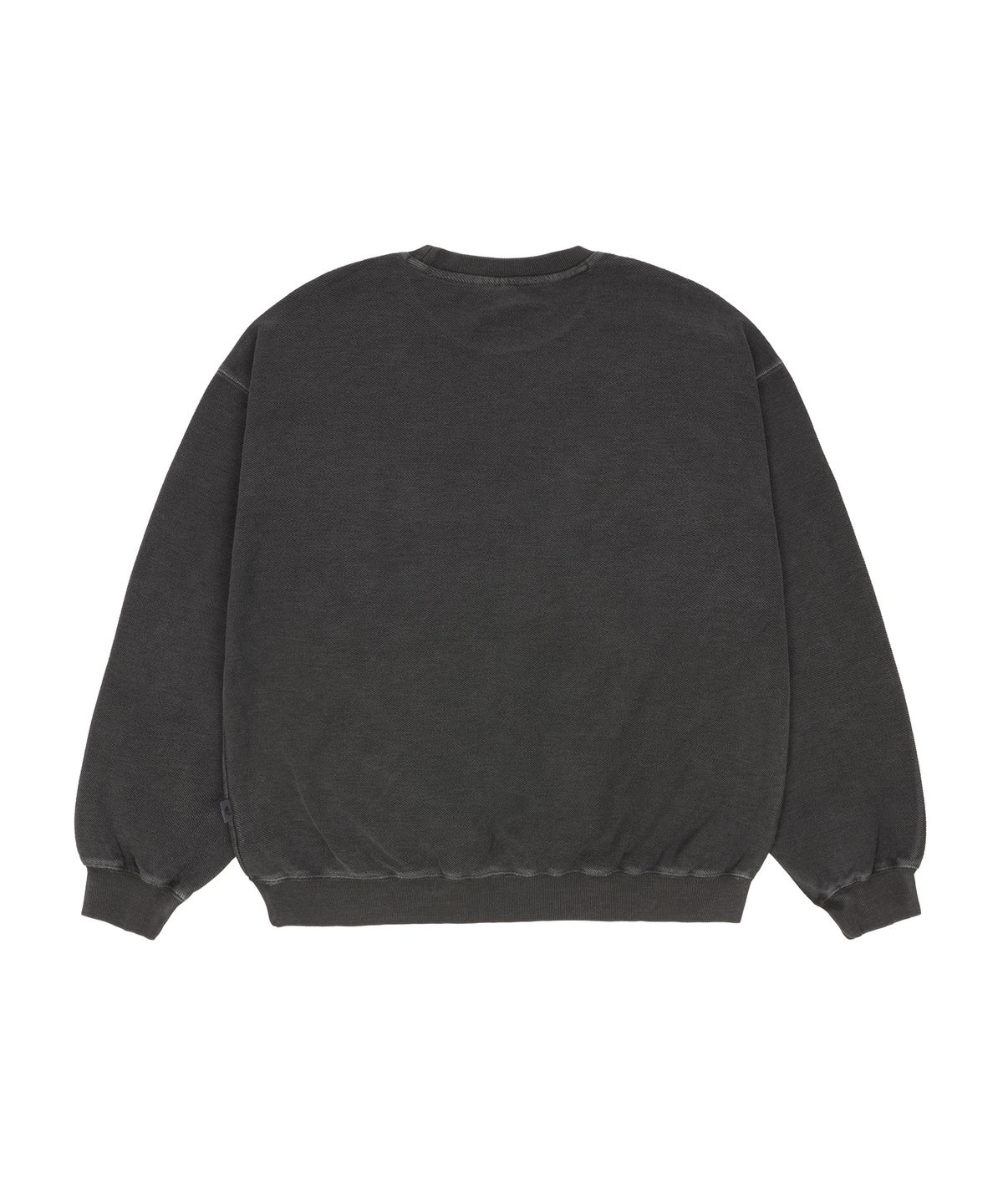 유니버스 가먼트(UNIVERSE GARMENT) 피그먼트 다잉 리버스 스웻셔츠_Charcoal