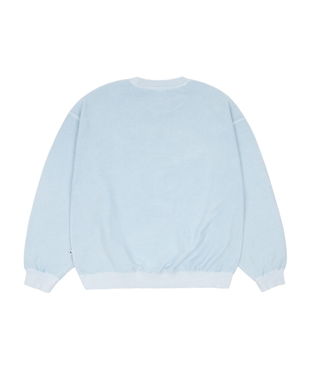 유니버스 가먼트(UNIVERSE GARMENT) 피그먼트 다잉 리버스 스웻셔츠_Light Blue