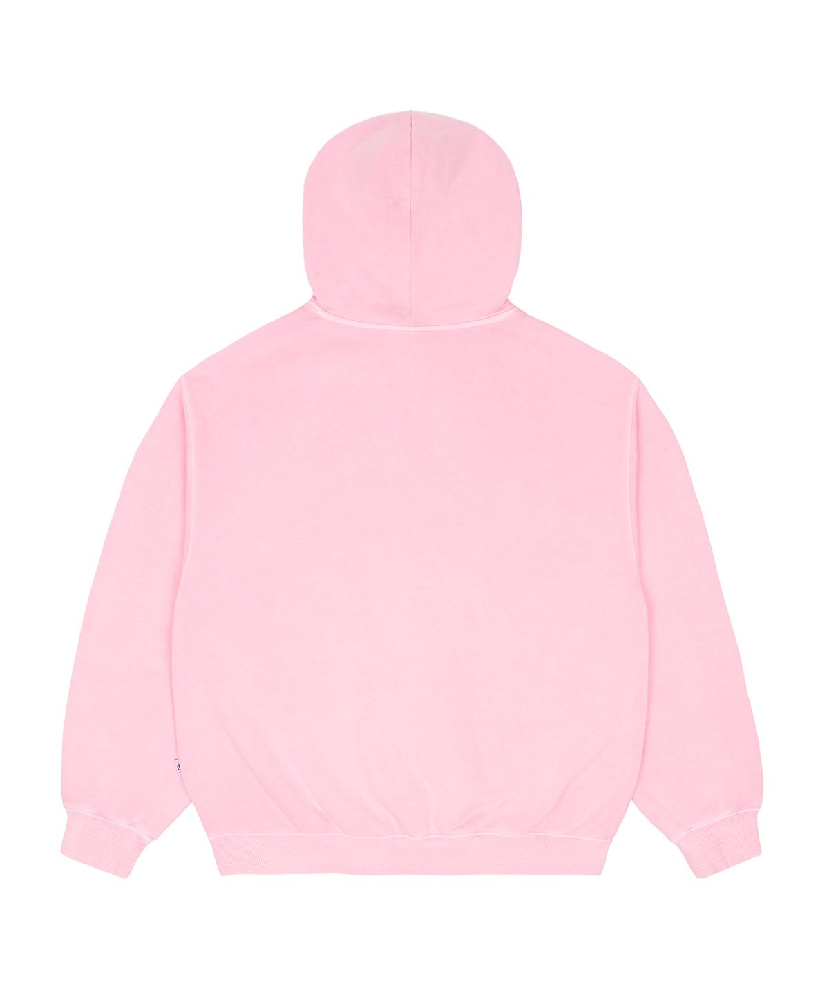 유니버스 가먼트(UNIVERSE GARMENT) 피그먼트 다잉 로고 후드_Pink