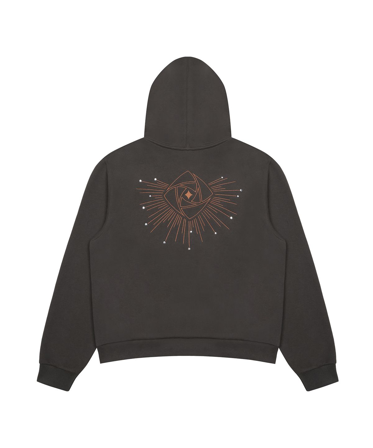 라티젠(LARTIGENT) [DISNEY] WISH_SPARKLE HOODIE ZIP-UP(CHARCOAL)