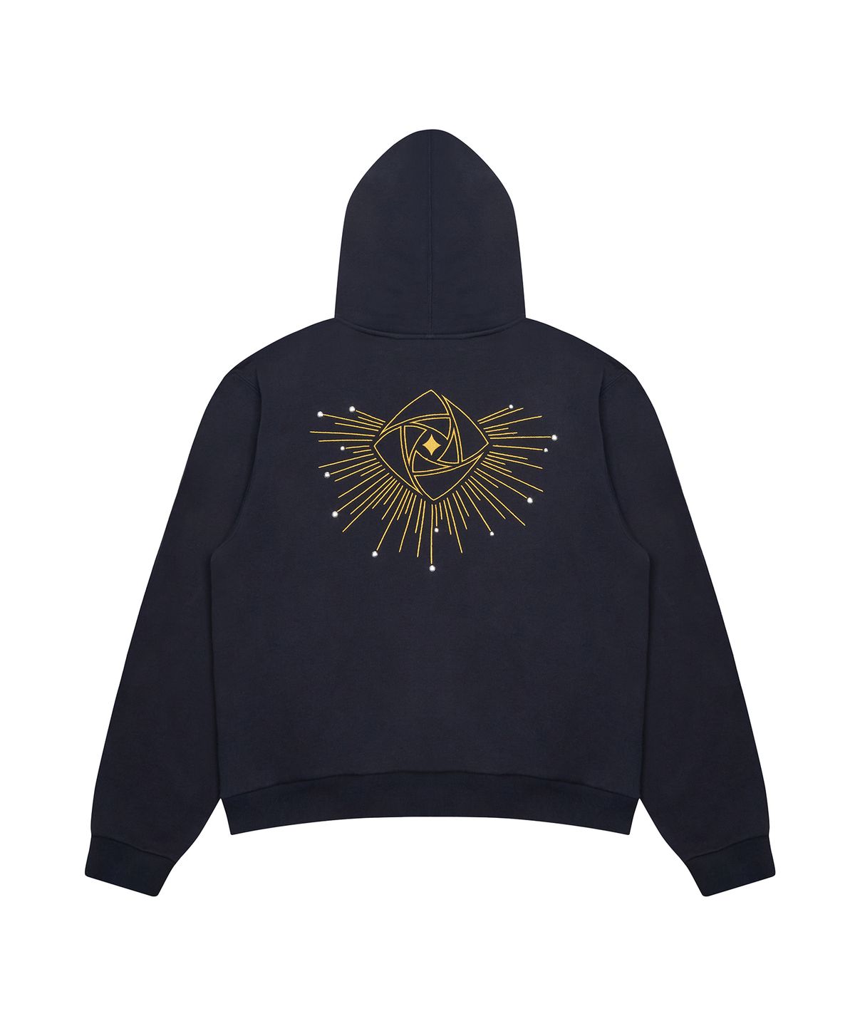 라티젠(LARTIGENT) [DISNEY] WISH_SPARKLE HOODIE ZIP-UP(NAVY)