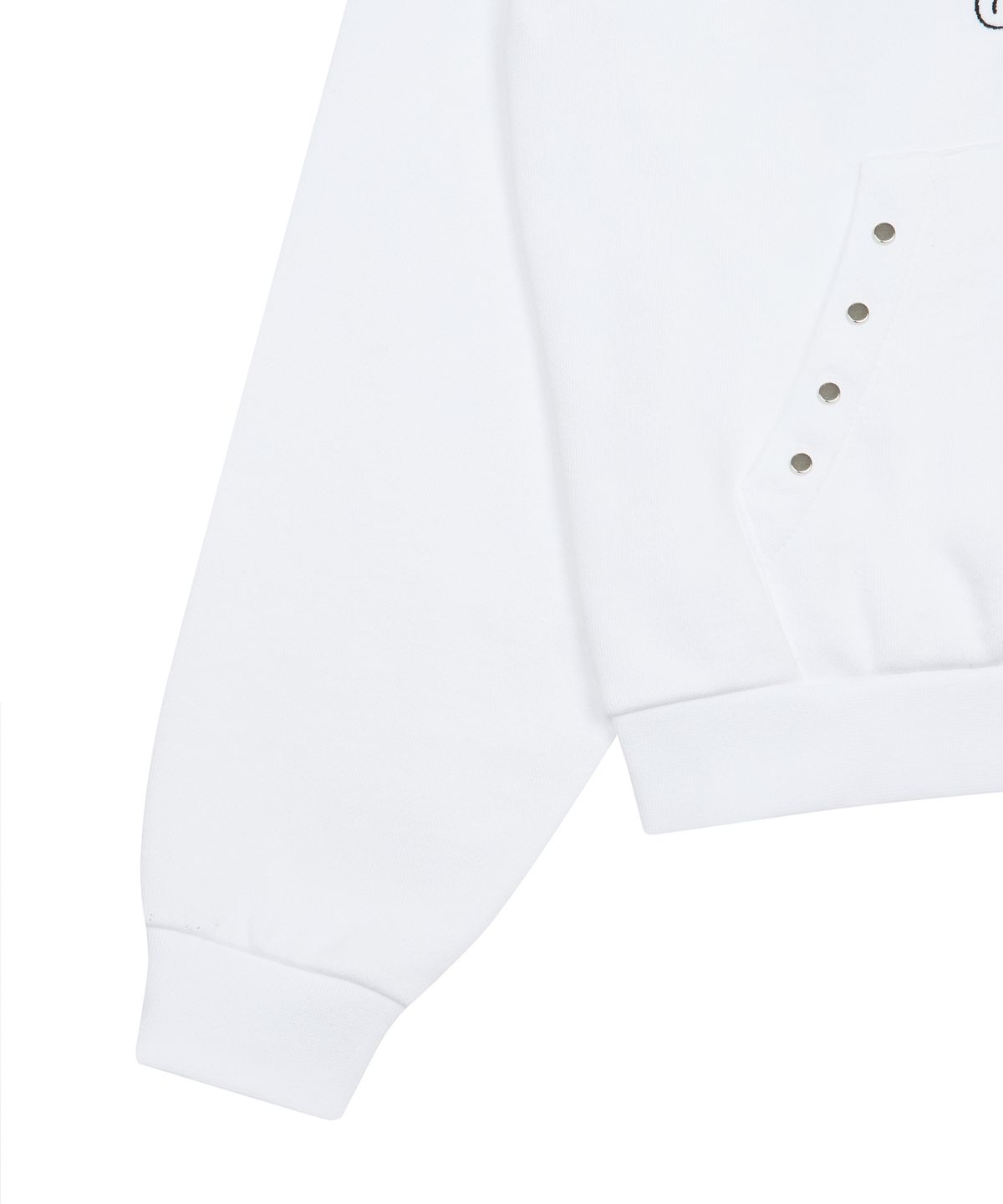 라티젠(LARTIGENT) [DISNEY] WISH_SPARKLE HOODIE ZIP-UP(WHITE)