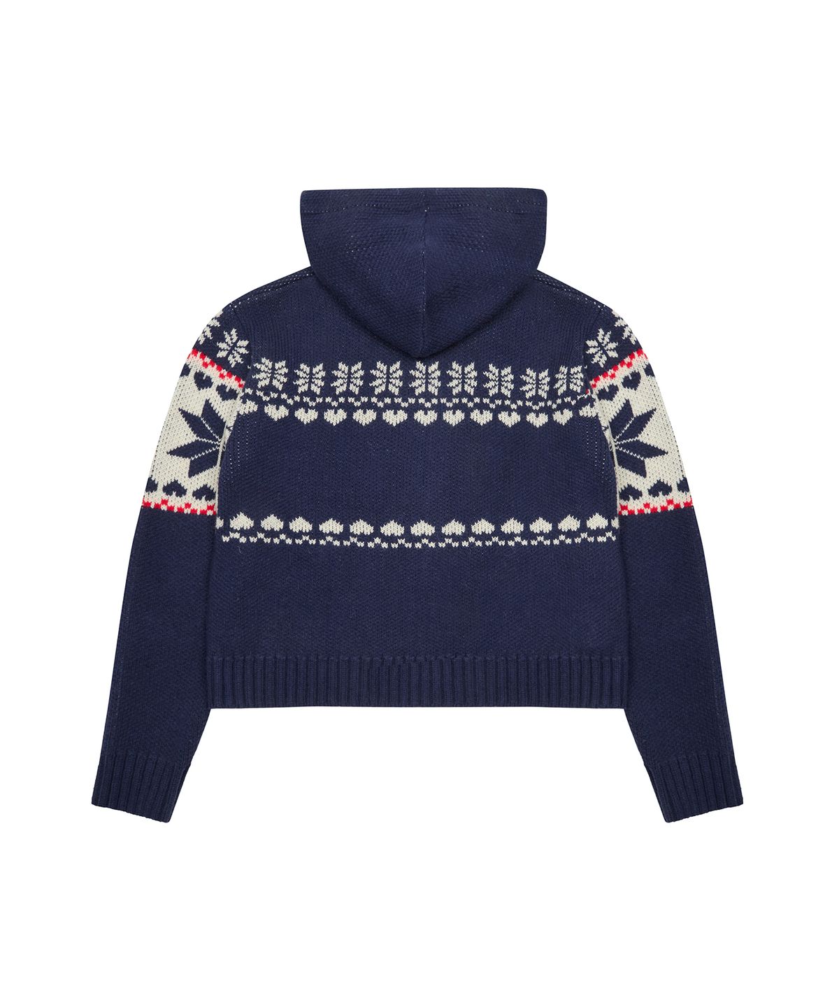 라티젠(LARTIGENT) [DISNEY] CHIP AND DALE_KNIT HOOD ZIP-UP(NAVY)