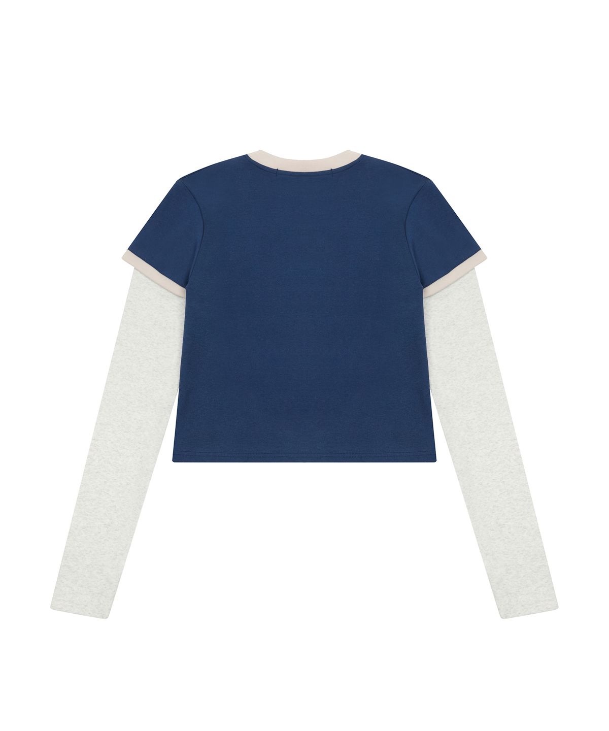 라티젠(LARTIGENT) [DISNEY] CINDERELLA_LAYERED T-SHIRT(NAVY)