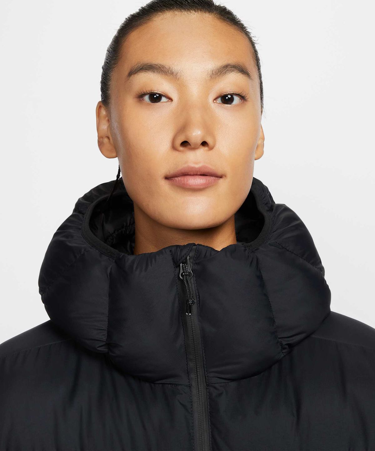 나이키(NIKE) ACG 루나 레이크 PrimaLoft® 써마 핏 ADV 루즈 후드 재킷 W - 블랙:서밋 화이트 / FZ6762-010