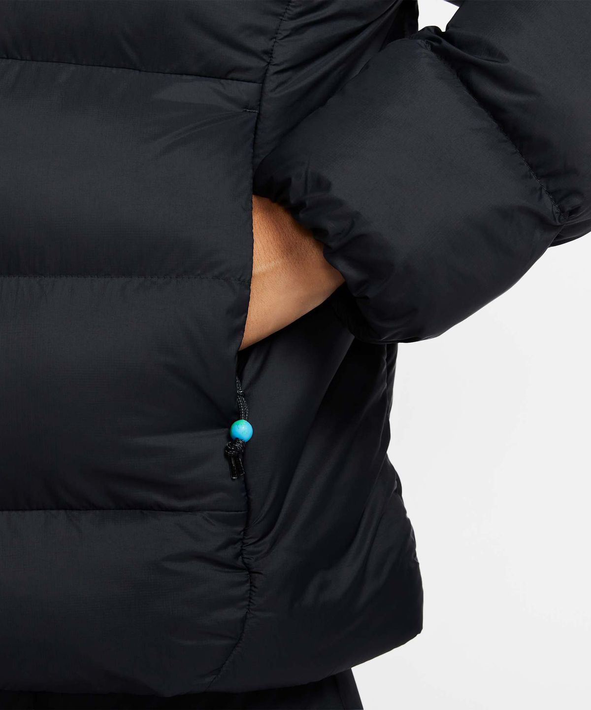 나이키(NIKE) ACG 루나 레이크 PrimaLoft® 써마 핏 ADV 루즈 후드 재킷 W - 블랙:서밋 화이트 / FZ6762-010
