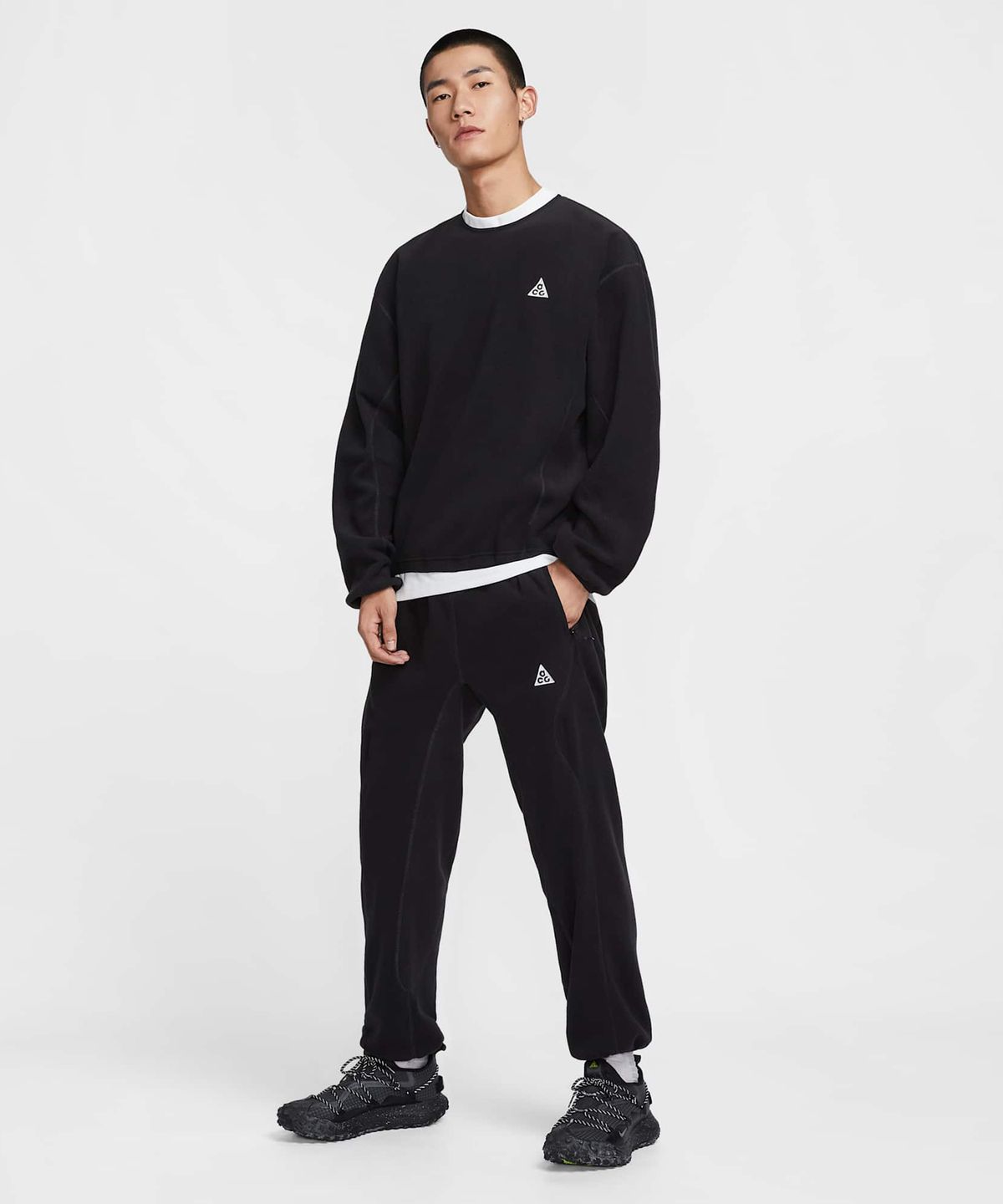 나이키(NIKE) ACG 울프 트리 팬츠 M - 블랙:앤트러사이트:서밋 화이트 / HV1124-010