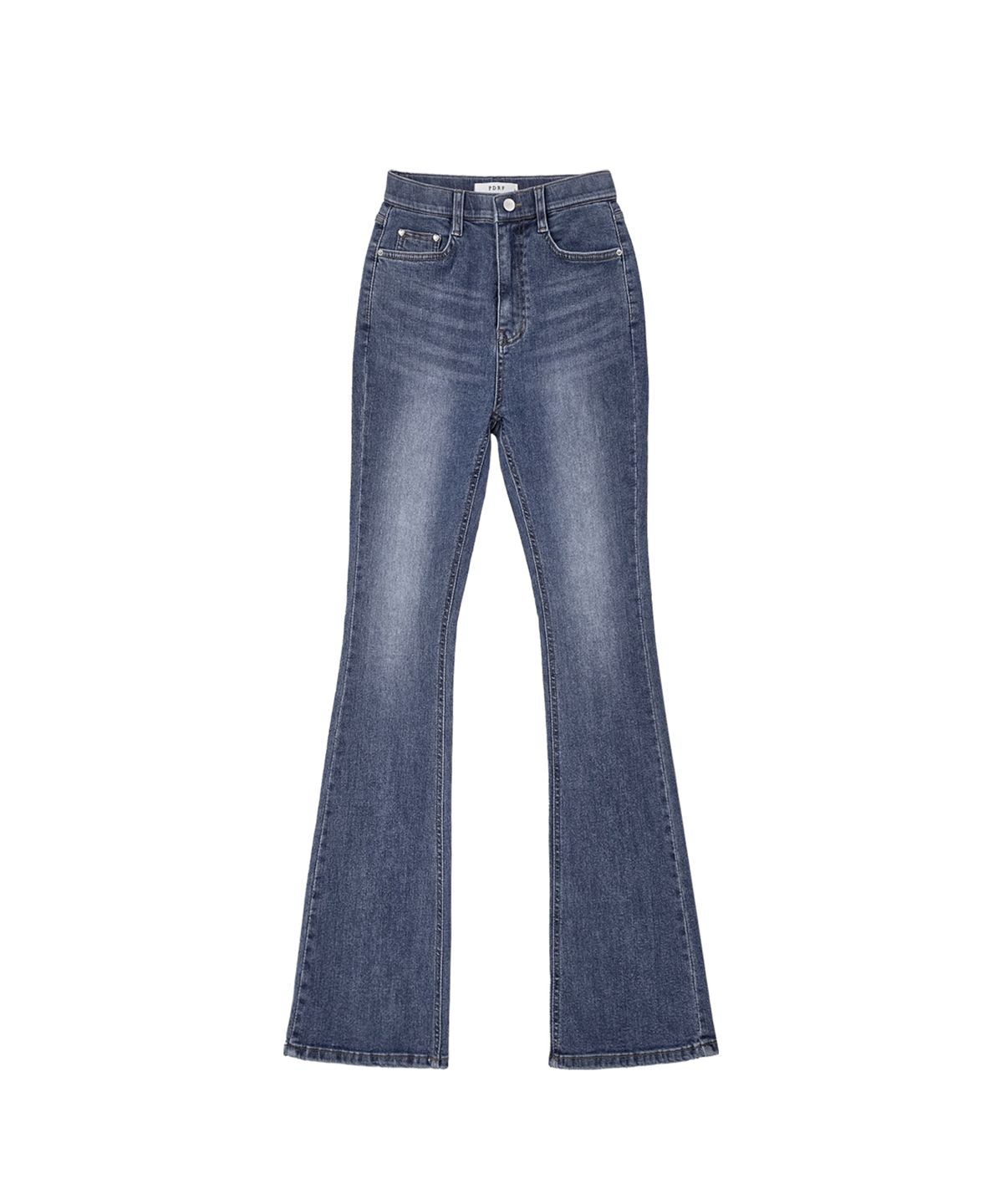 판도라핏(PANDORAFIT) Heart Rivet Banding Bootcut (blue)