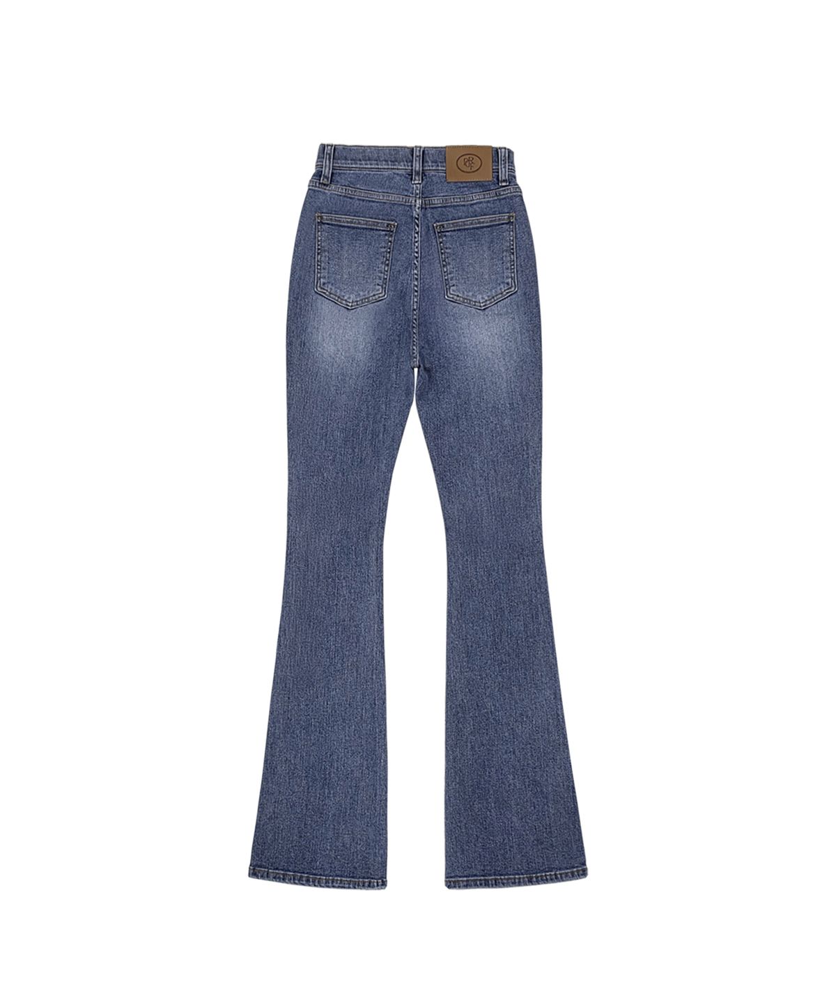 판도라핏(PANDORAFIT) Heart Rivet Banding Bootcut (blue)