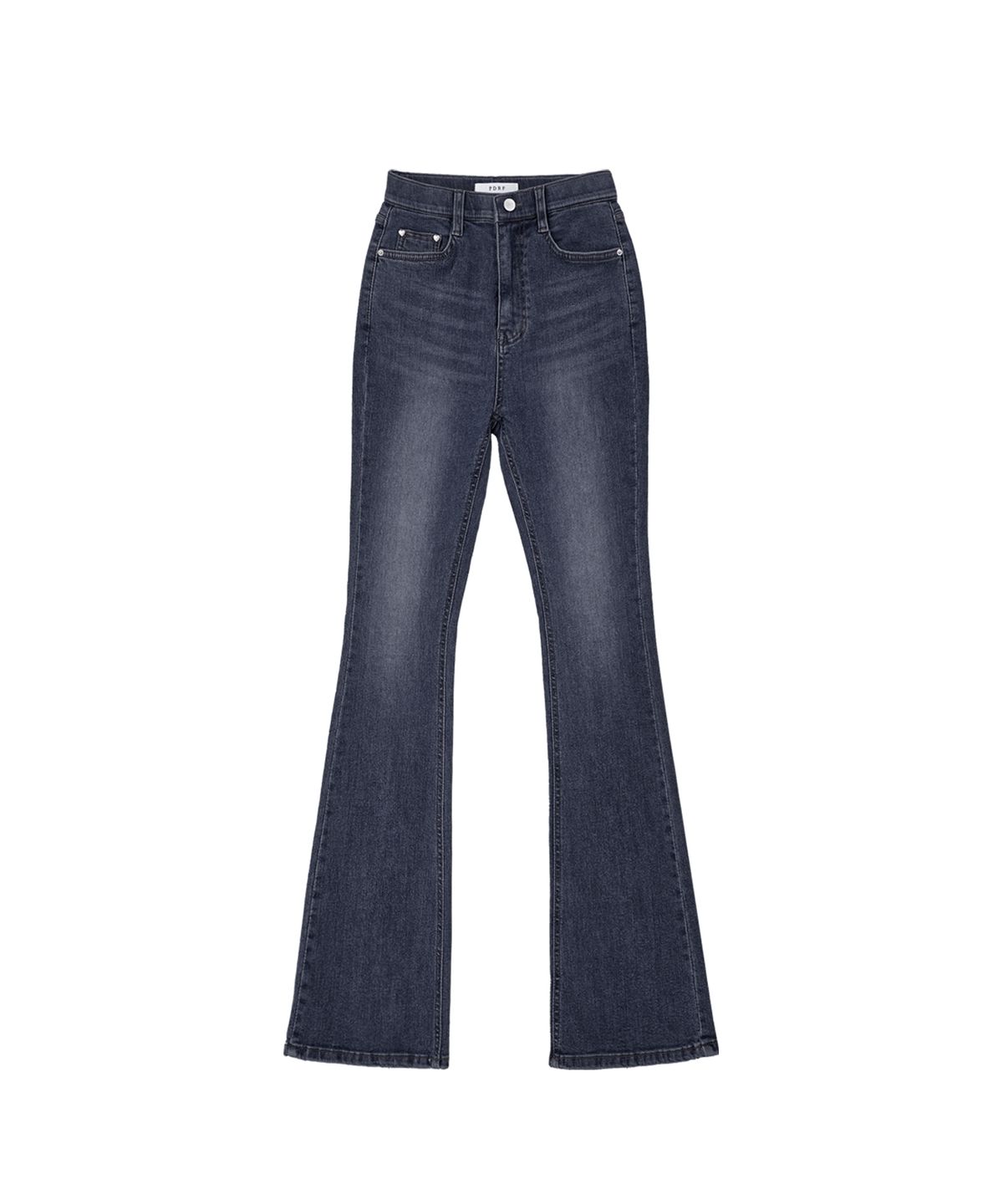 판도라핏(PANDORAFIT) Heart Rivet Banding Bootcut (deep blue)