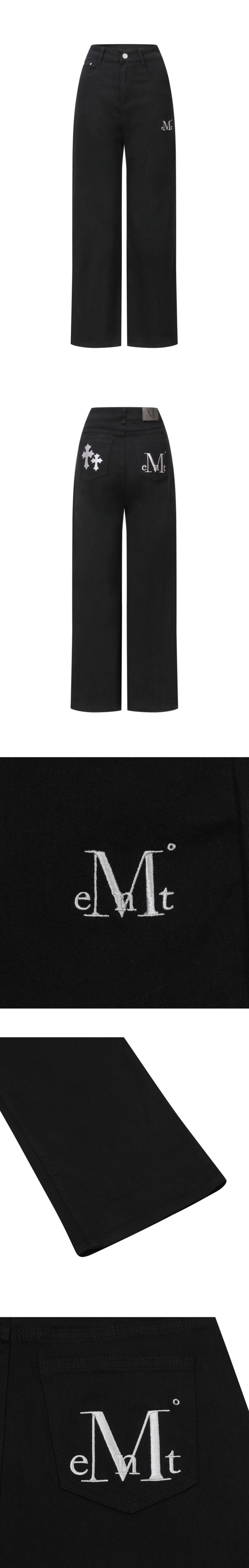 MUSINSA公式 | MUCENT ピストルバックレザー ダブルクロス ワイド