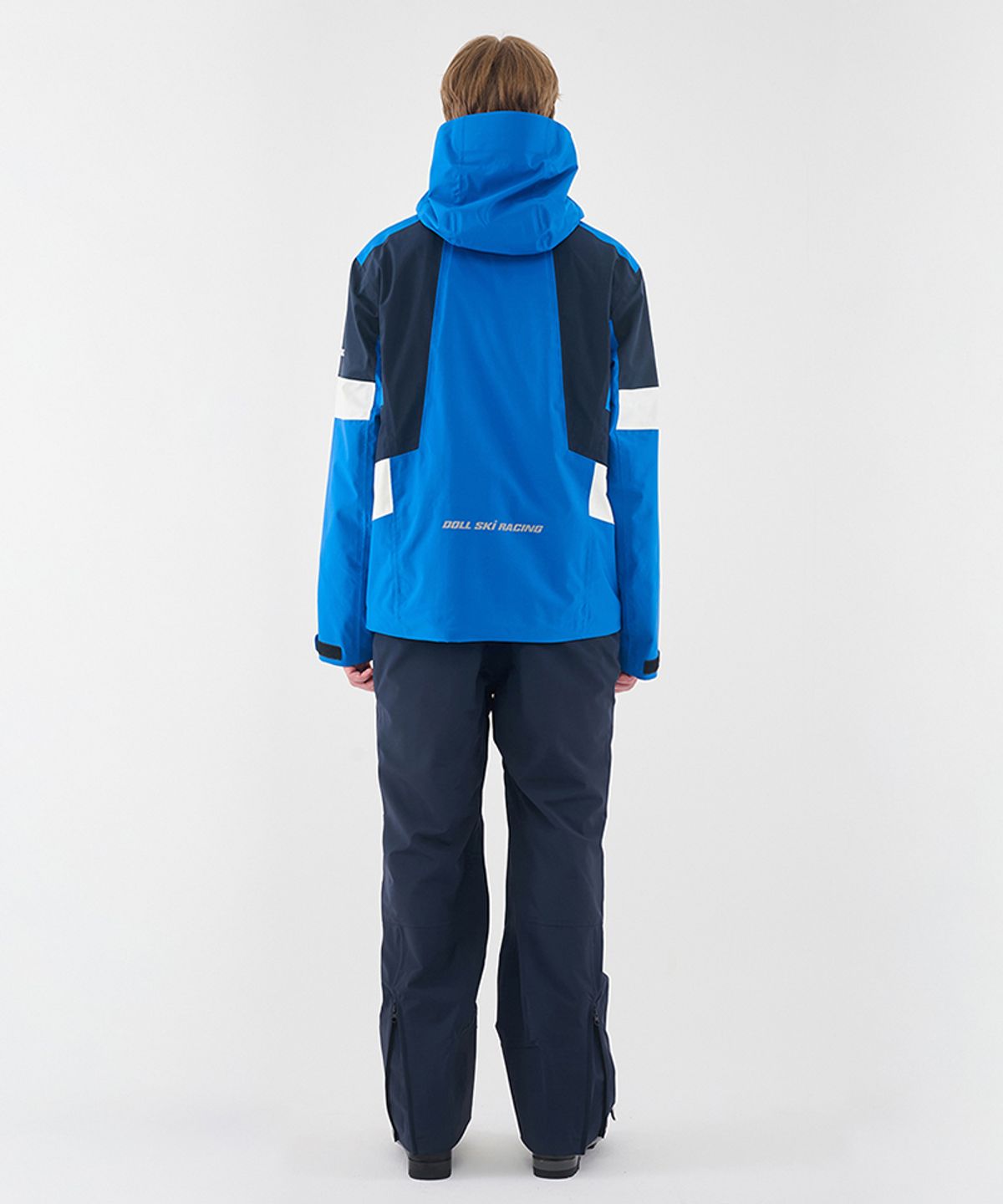 돌아우터웨어(DOLL OUTERWEAR) [DOLL X FOGUS] 포거스 그리드 스키 팬츠 2종  BLACK/NAVY 남녀공용