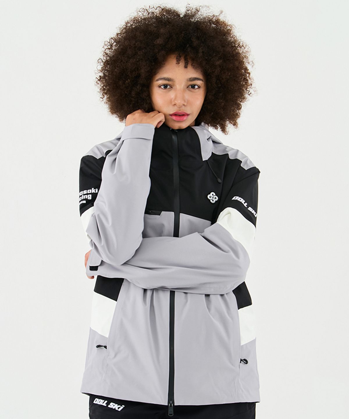 돌아우터웨어(DOLL OUTERWEAR) 2425 알마 스키 자켓 GRAY 남녀공용