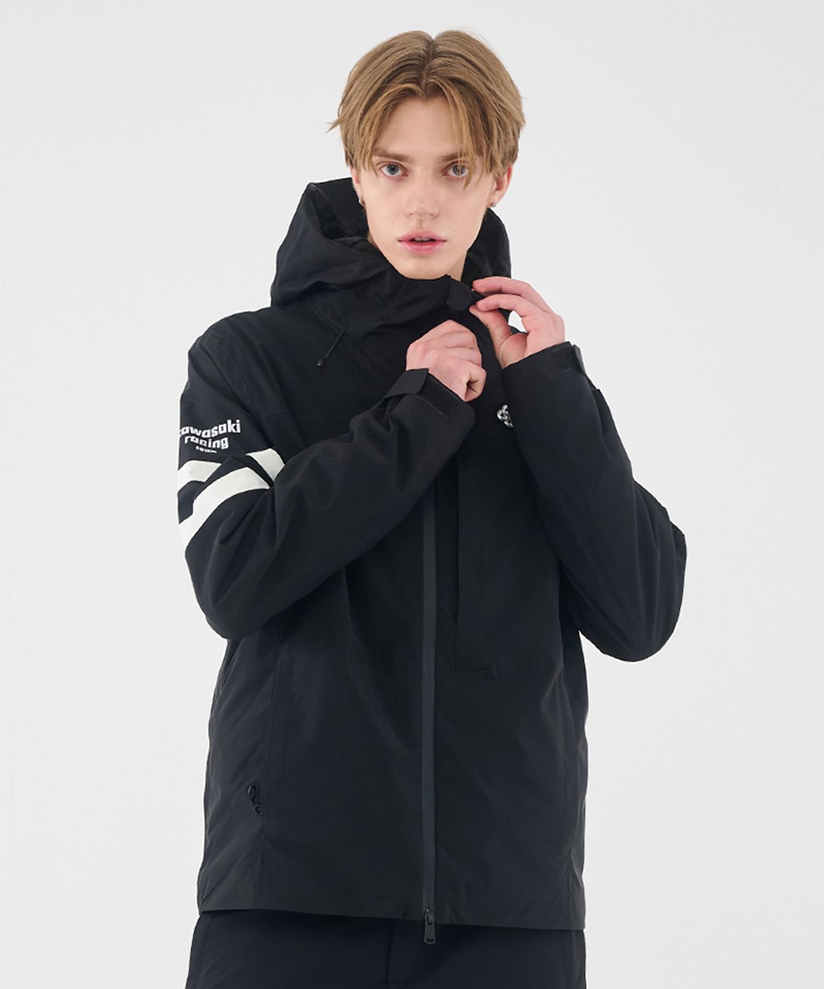 돌아우터웨어(DOLL OUTERWEAR) 2425 티포 스키 자켓 BLACK 남녀공용