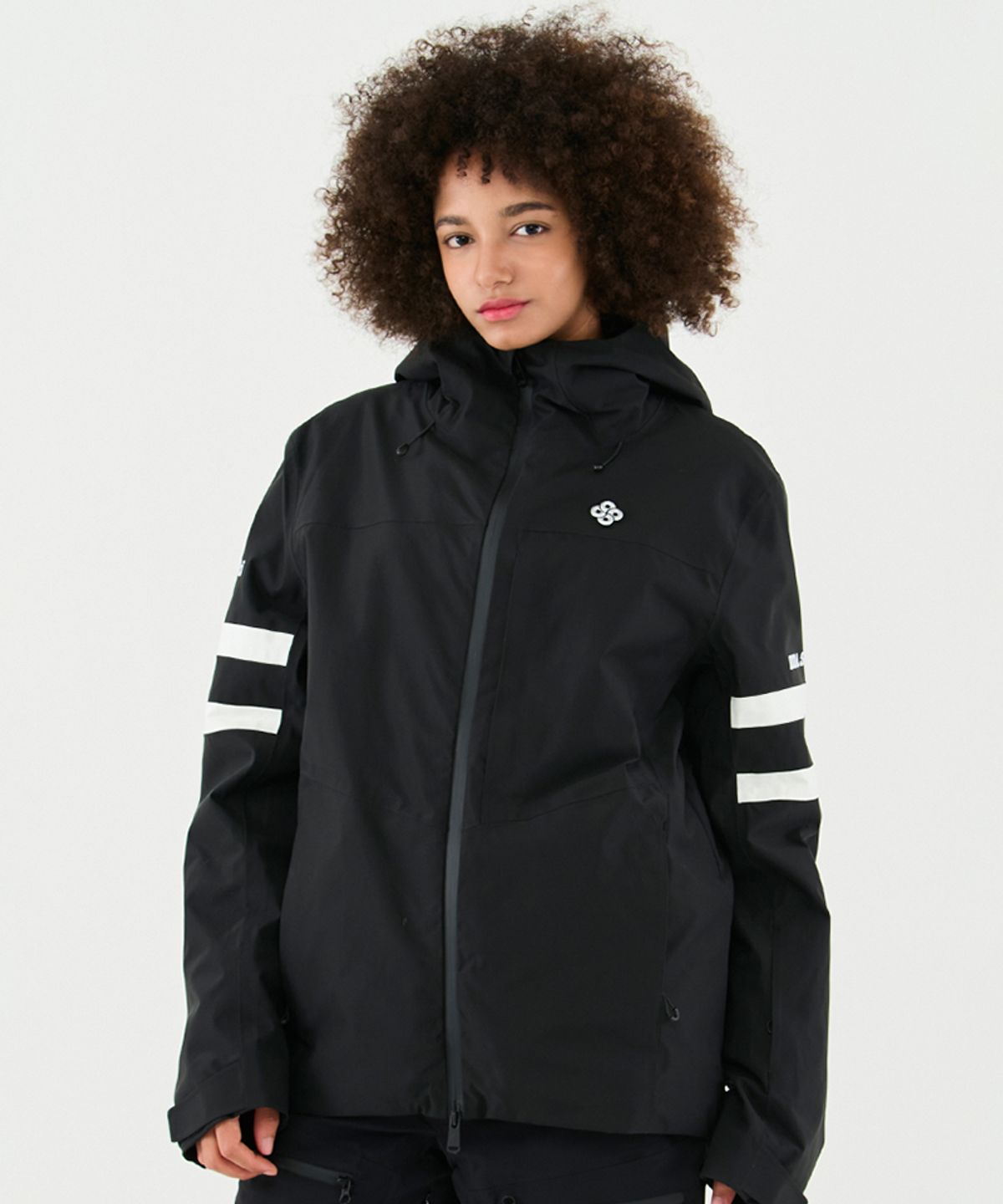 돌아우터웨어(DOLL OUTERWEAR) 2425 티포 스키 자켓 BLACK 남녀공용
