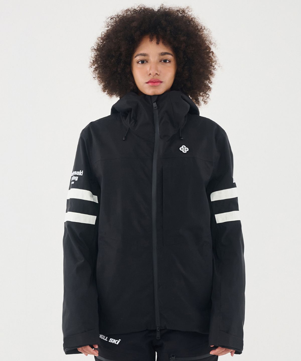 돌아우터웨어(DOLL OUTERWEAR) 2425 티포 스키 자켓 BLACK 남녀공용
