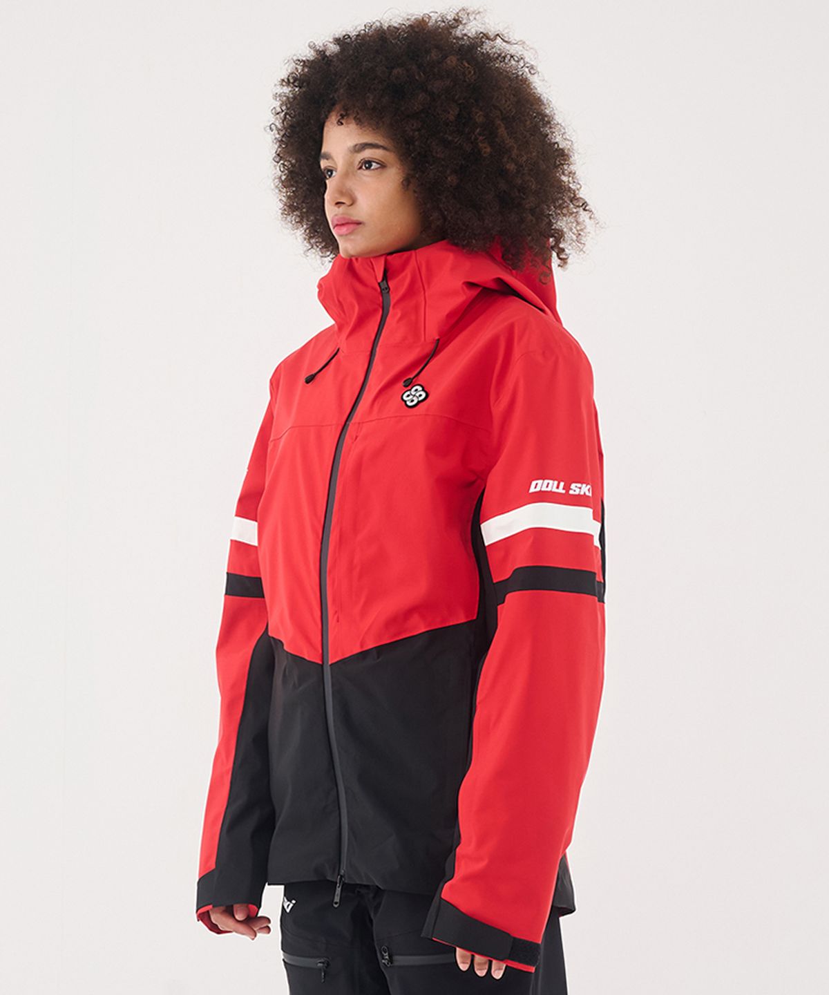 돌아우터웨어(DOLL OUTERWEAR) 2425 티포 스키 자켓 RED 남녀공용