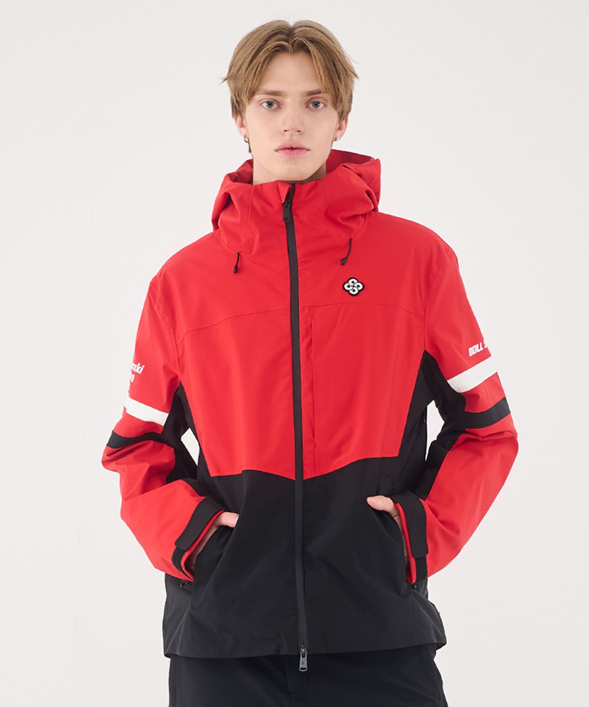 돌아우터웨어(DOLL OUTERWEAR) 2425 티포 스키 자켓 RED 남녀공용