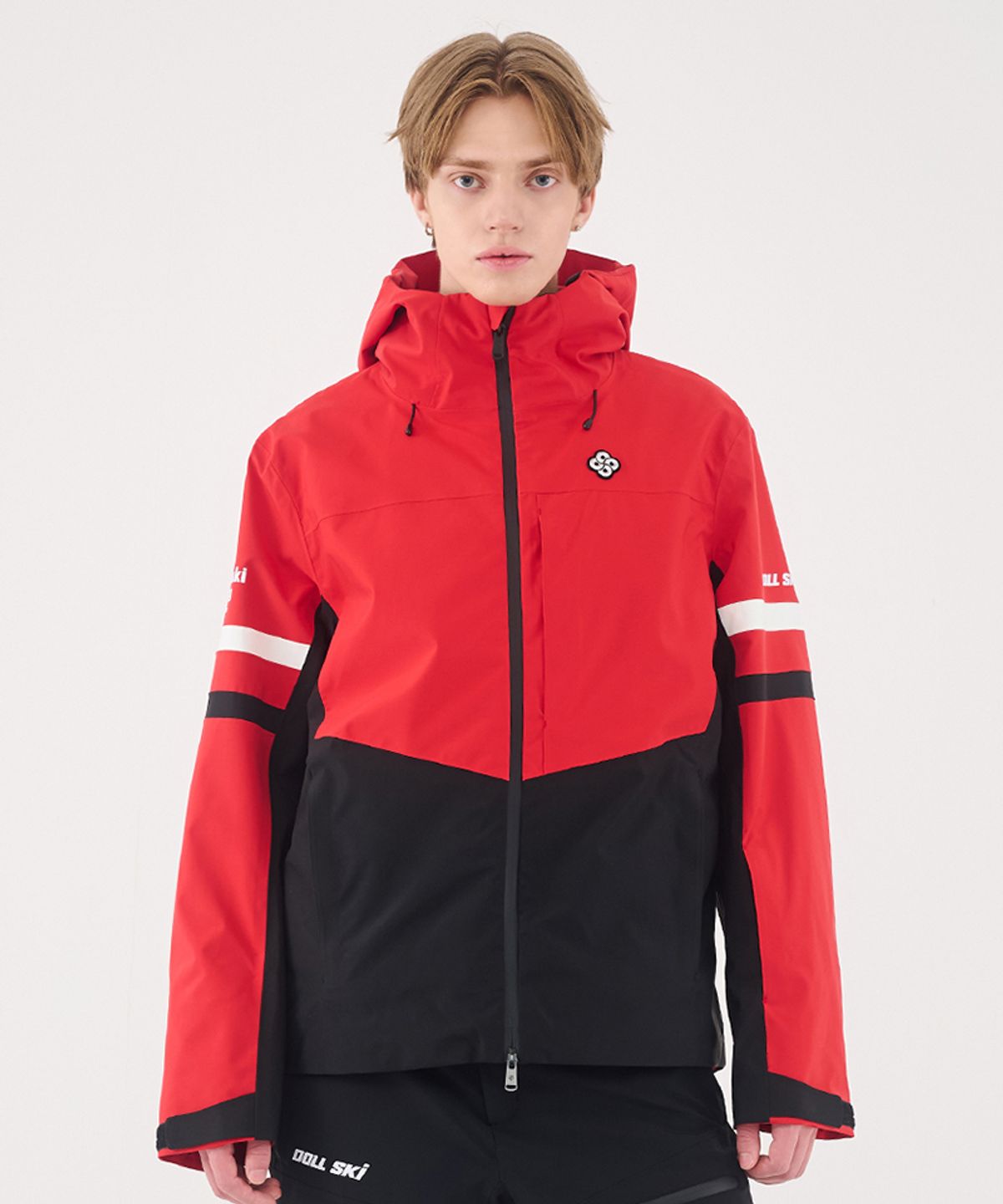 돌아우터웨어(DOLL OUTERWEAR) 2425 티포 스키 자켓 RED 남녀공용