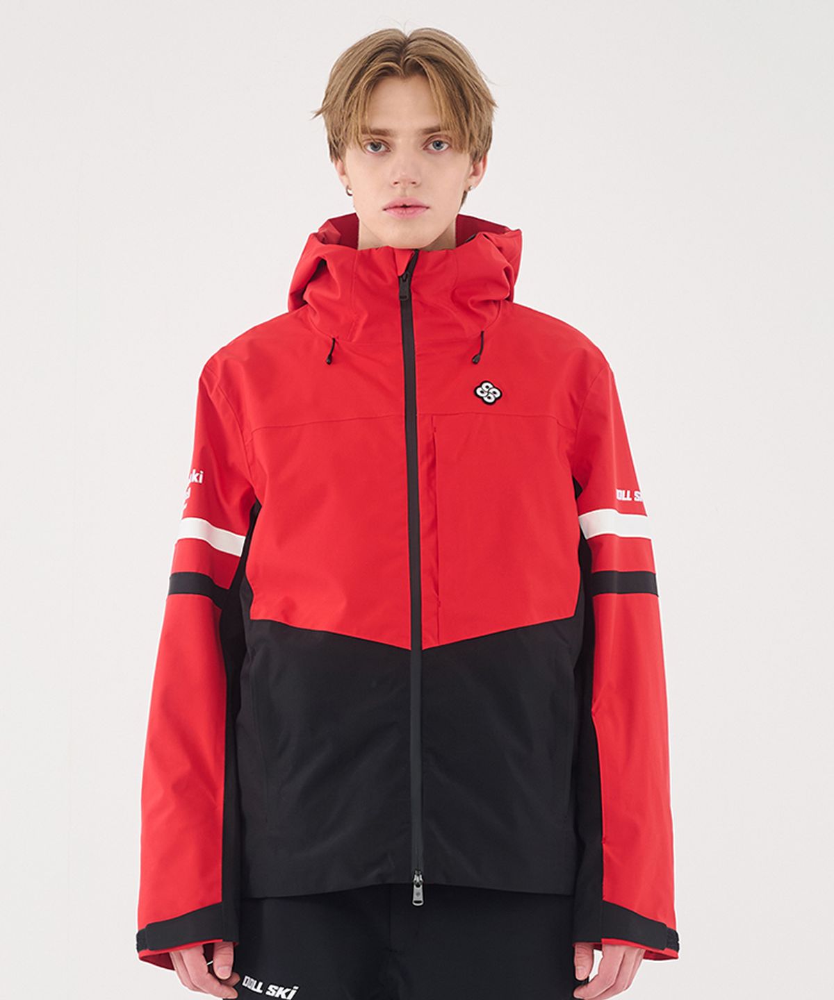 돌아우터웨어(DOLL OUTERWEAR) 2425 티포 스키 자켓 RED 남녀공용