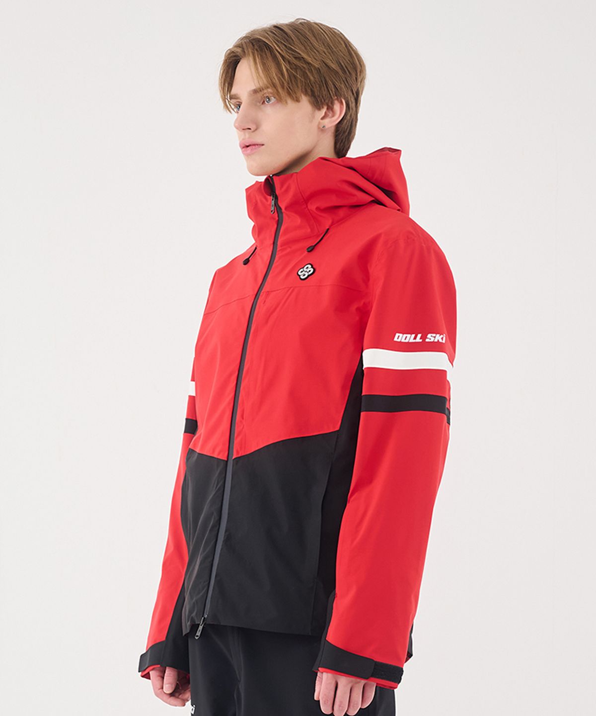 돌아우터웨어(DOLL OUTERWEAR) 2425 티포 스키 자켓 RED 남녀공용