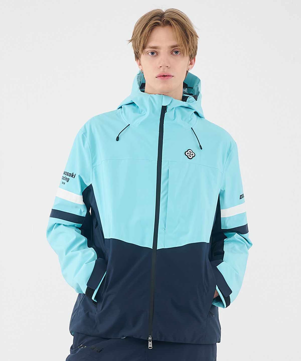 돌아우터웨어(DOLL OUTERWEAR) 2425 티포 스키 자켓 SKY BLUE 남녀공용