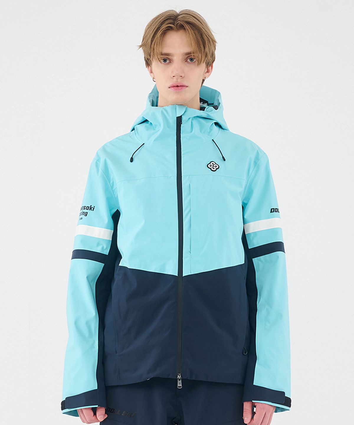 돌아우터웨어(DOLL OUTERWEAR) 2425 티포 스키 자켓 SKY BLUE 남녀공용