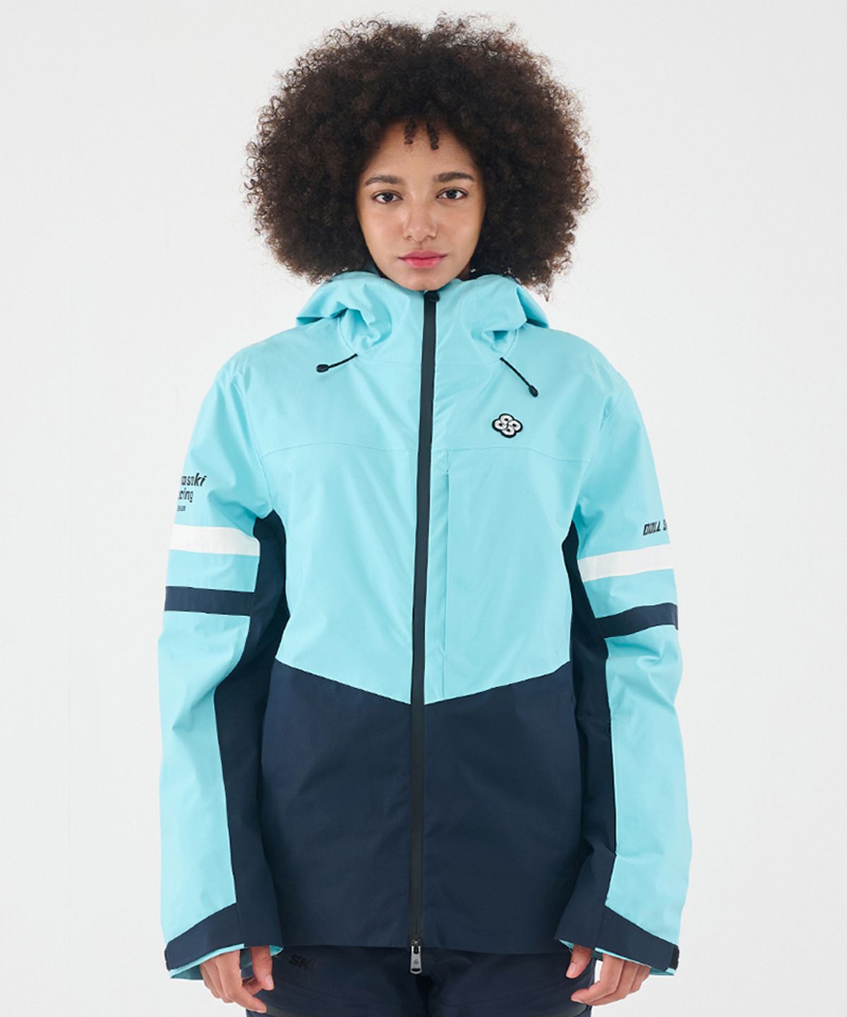 돌아우터웨어(DOLL OUTERWEAR) 2425 티포 스키 자켓 SKY BLUE 남녀공용