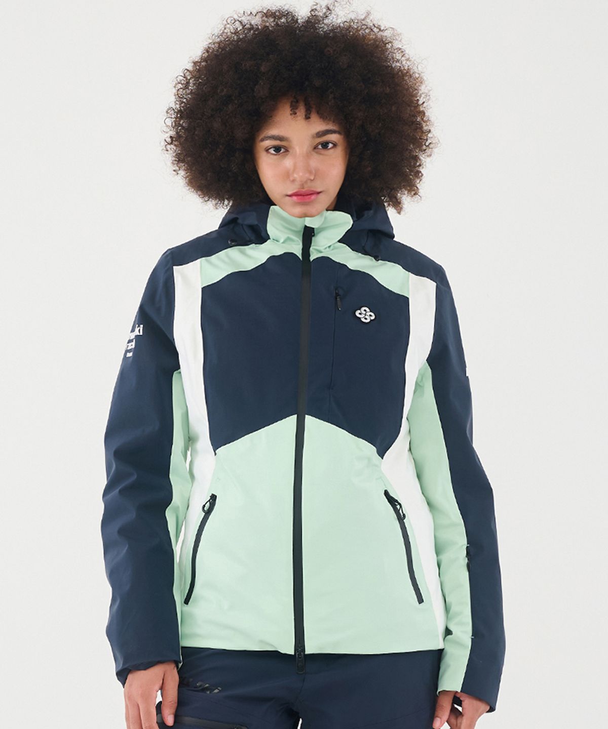 돌아우터웨어(DOLL OUTERWEAR) 2425 타파 스키 자켓 MINT 여성용