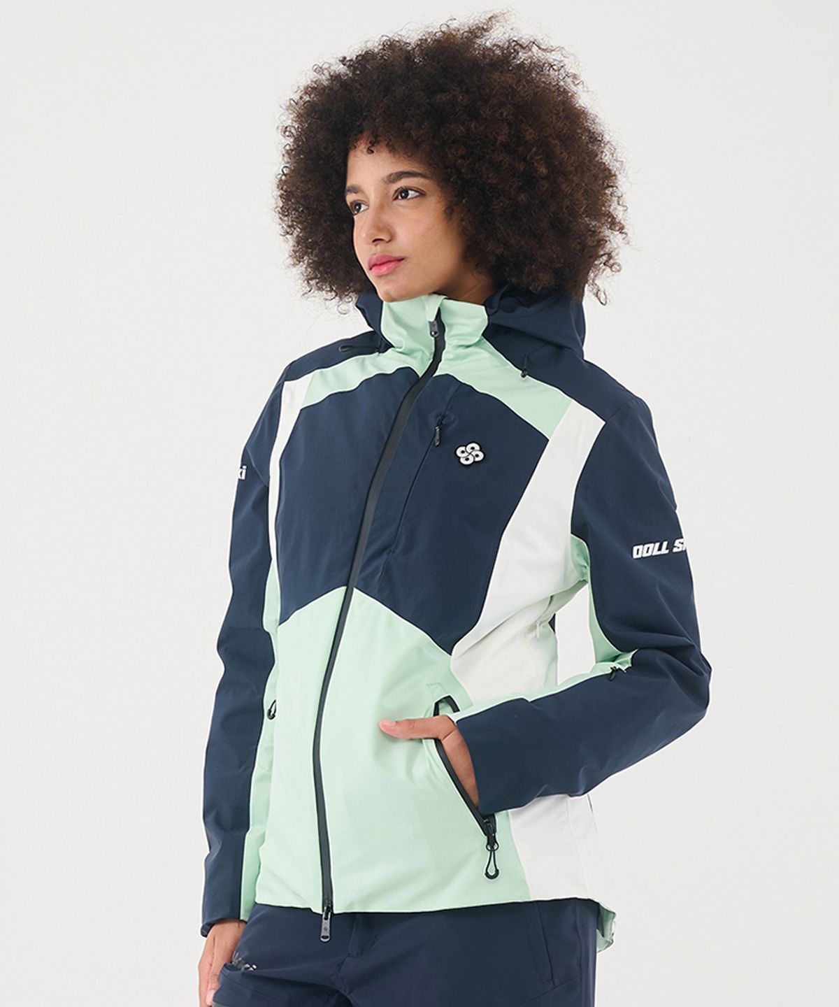 돌아우터웨어(DOLL OUTERWEAR) 2425 타파 스키 자켓 MINT 여성용