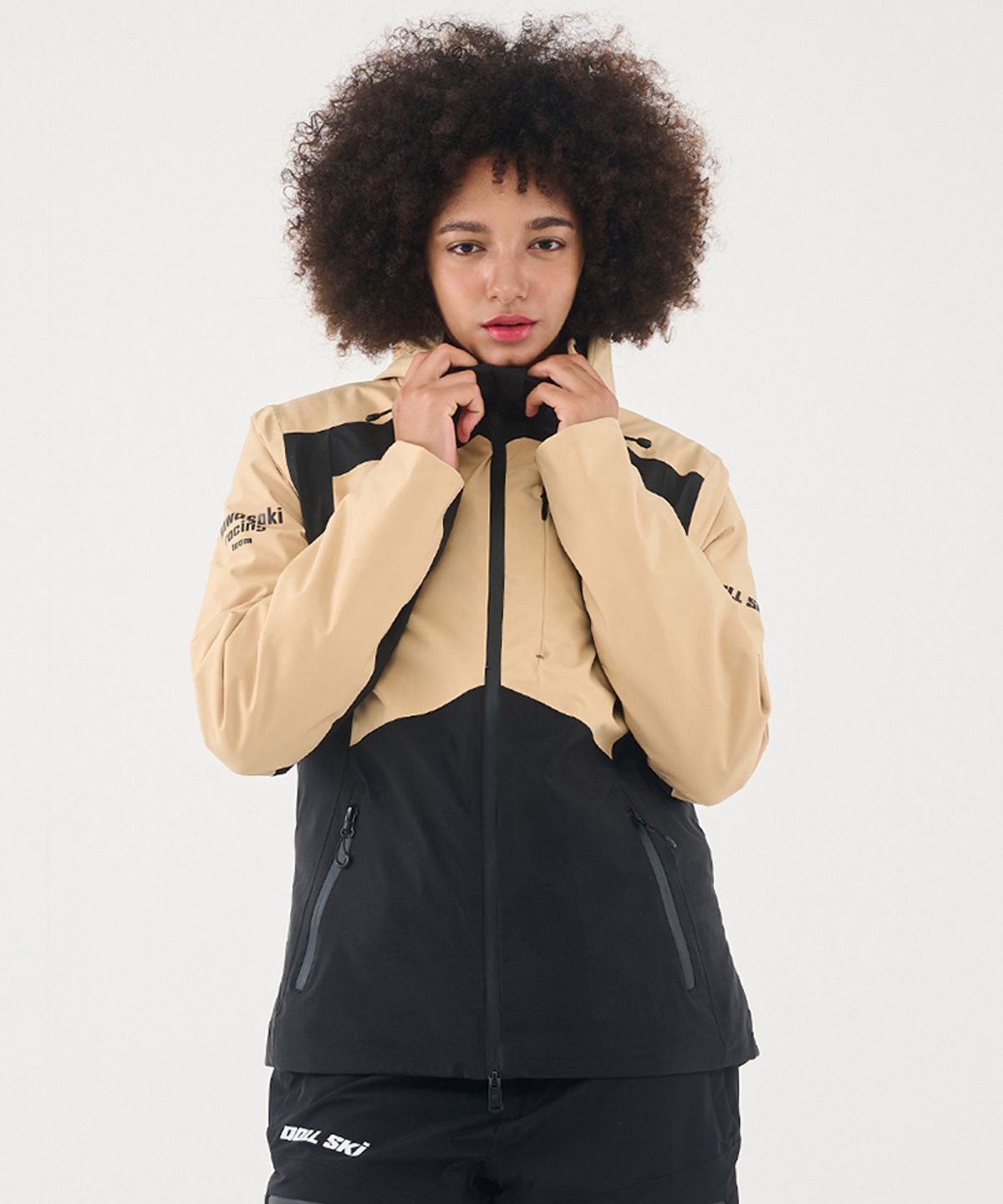 돌아우터웨어(DOLL OUTERWEAR) 2425 타파 스키 자켓 BEIGE 여성용