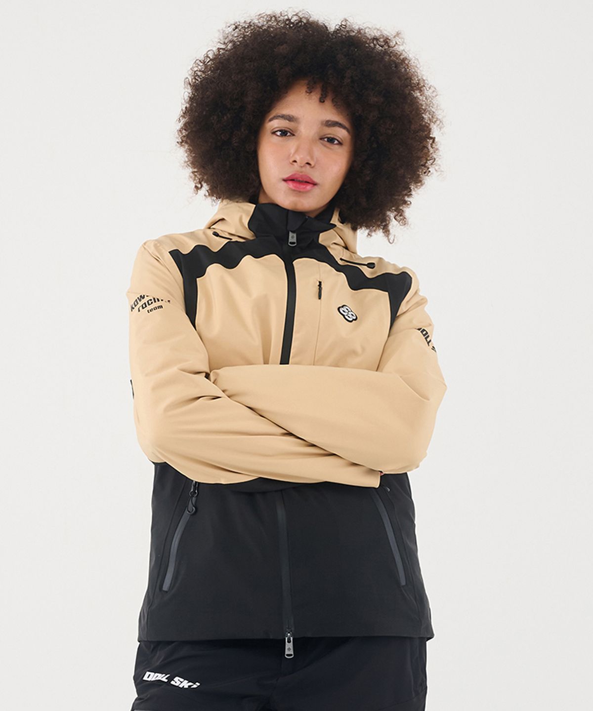 돌아우터웨어(DOLL OUTERWEAR) 2425 타파 스키 자켓 BEIGE 여성용