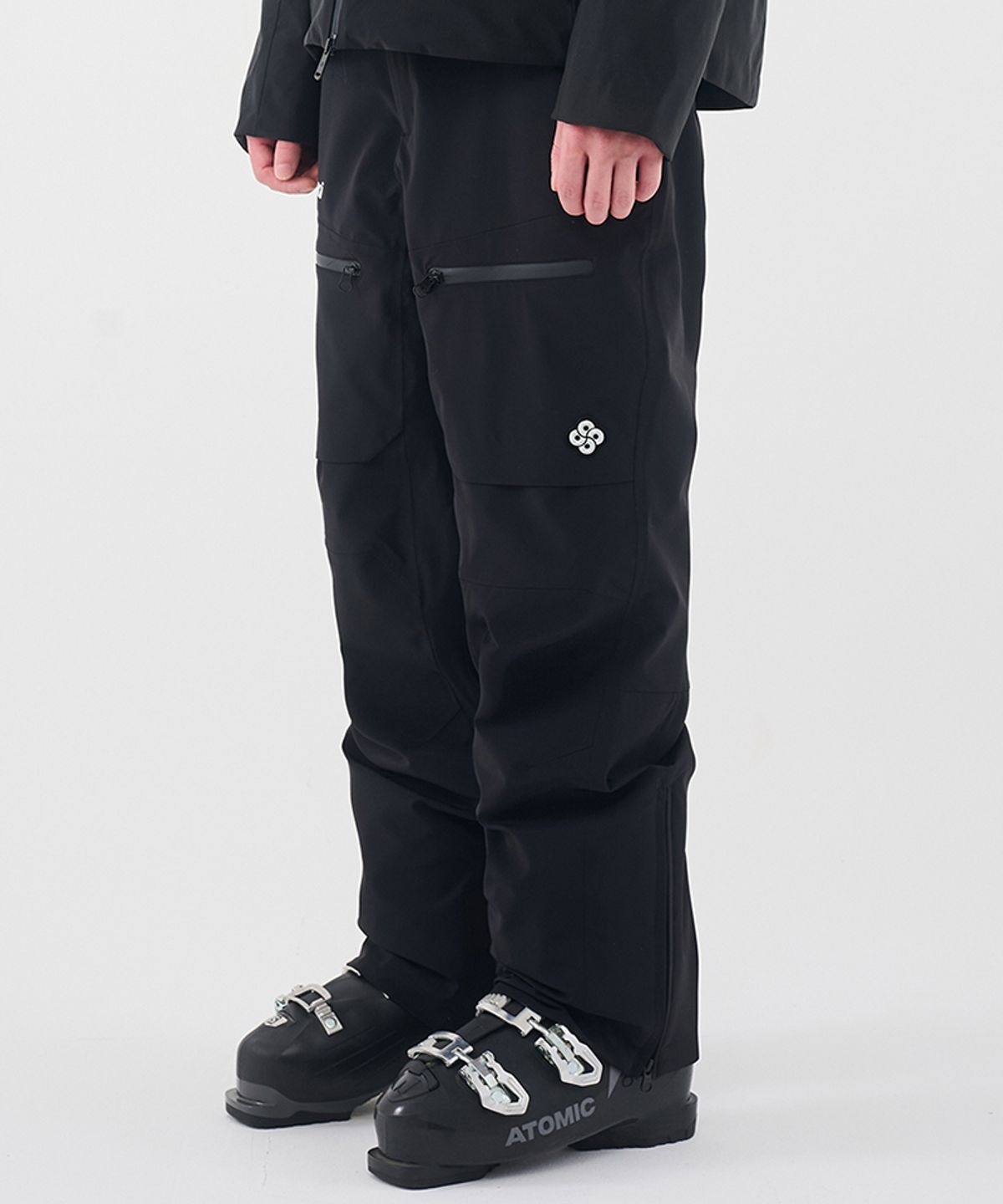 돌아우터웨어(DOLL OUTERWEAR) 2425 폰도 스키 팬츠 BLACK 남녀공용