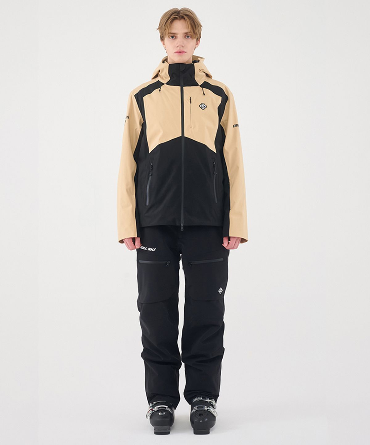 돌아우터웨어(DOLL OUTERWEAR) 2425 폰도 스키 팬츠 BLACK 남녀공용