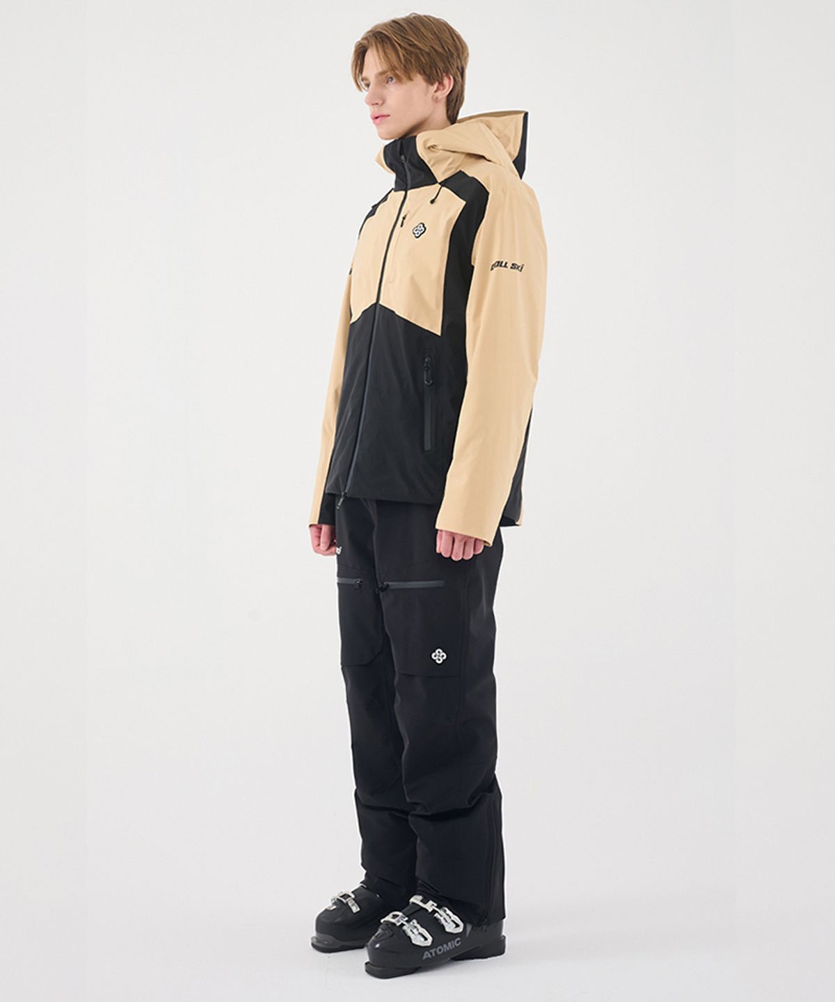 돌아우터웨어(DOLL OUTERWEAR) 2425 폰도 스키 팬츠 BLACK 남녀공용