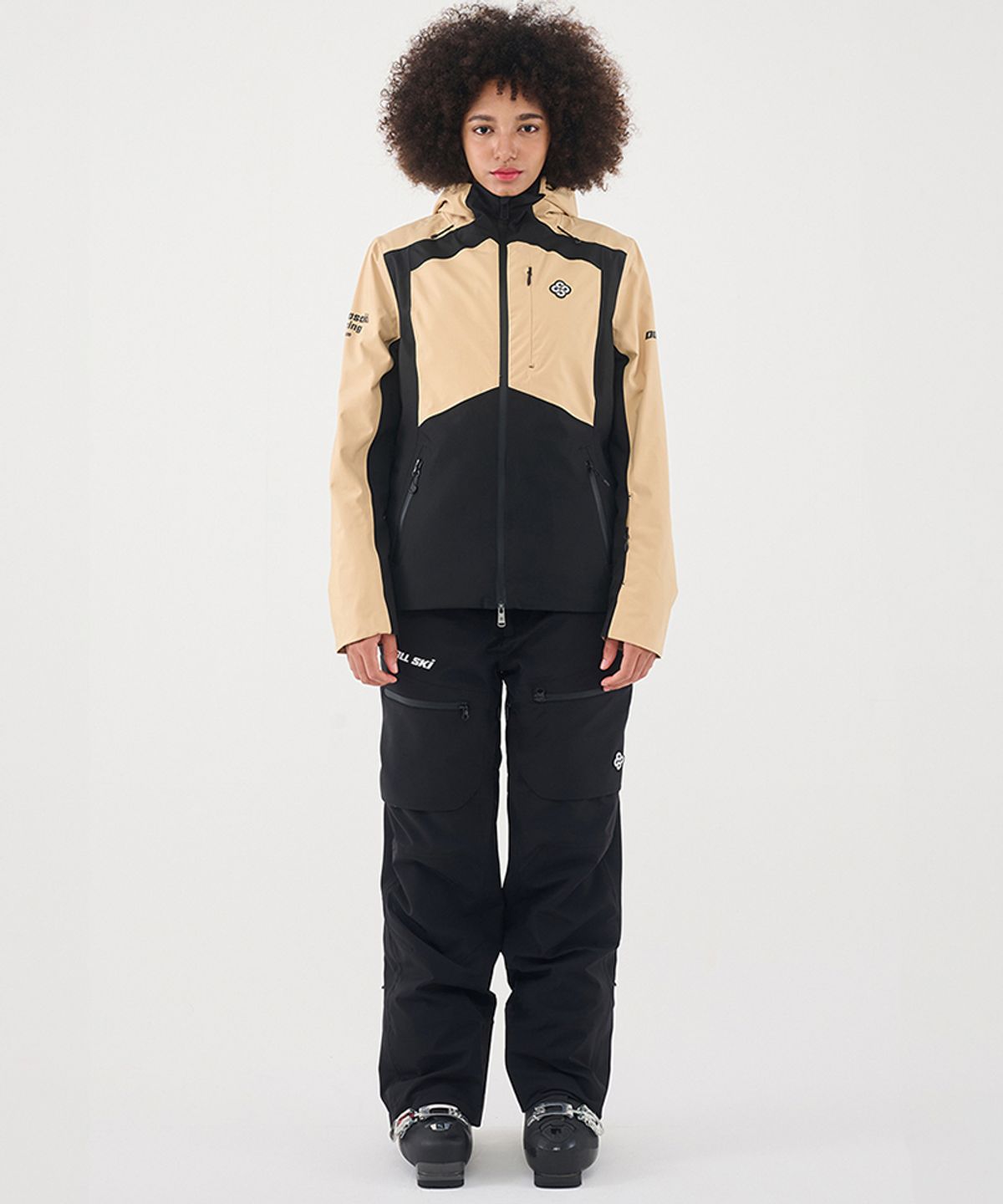 돌아우터웨어(DOLL OUTERWEAR) 2425 폰도 스키 팬츠 BLACK 남녀공용