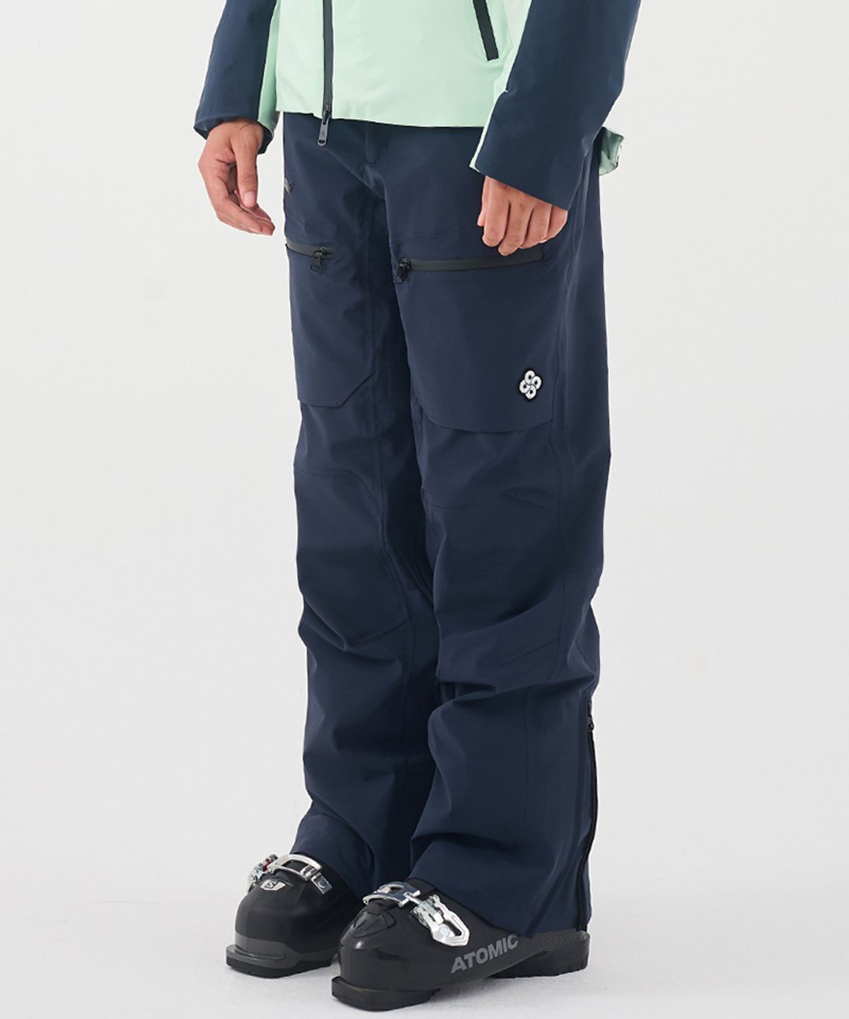 돌아우터웨어(DOLL OUTERWEAR) 2425 폰도 스키 팬츠 NAVY 남녀공용