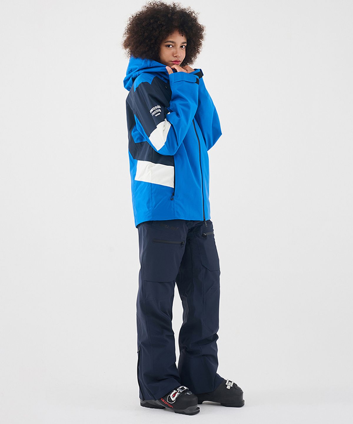 돌아우터웨어(DOLL OUTERWEAR) 2425 폰도 스키 팬츠 NAVY 남녀공용