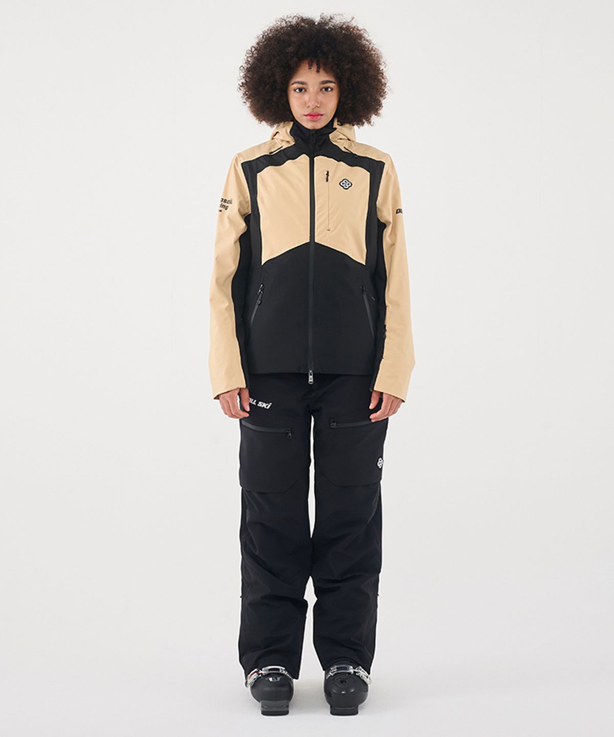돌아우터웨어(DOLL OUTERWEAR) 2425 타파 스키 자켓&팬츠 세트 BEIGE 여성용