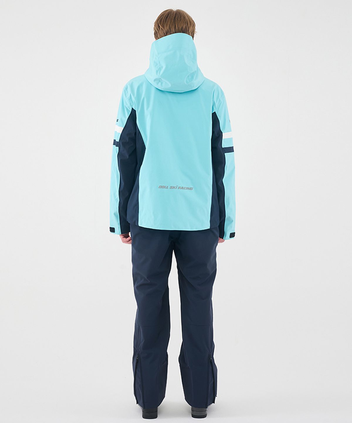 돌아우터웨어(DOLL OUTERWEAR) 2425 티포 스키 자켓&팬츠 세트 SKY BLUE 남녀공용